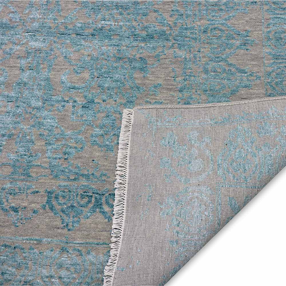 Risa Hand Knotted Woollen And Viscose Rug