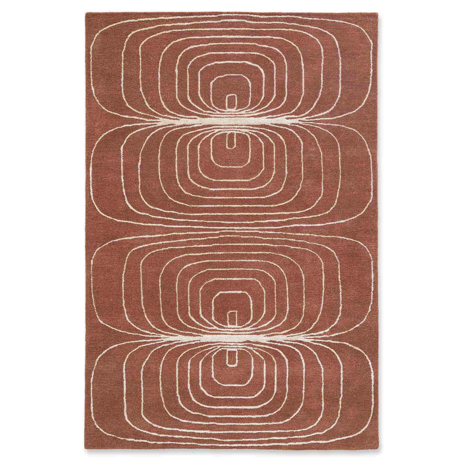 Sear Hand Tufted Woollen And Viscose Rug