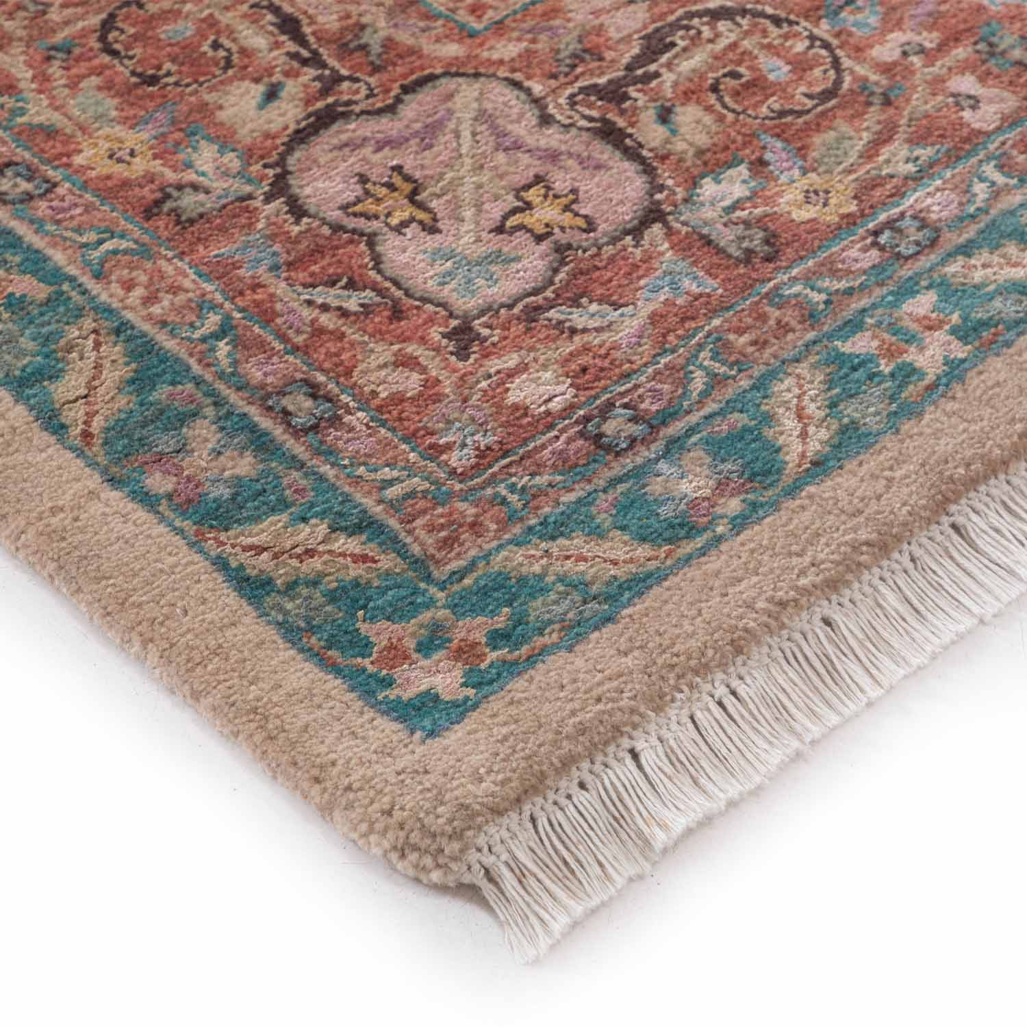 Mandira Hand Knotted Woollen And Silk Rug
