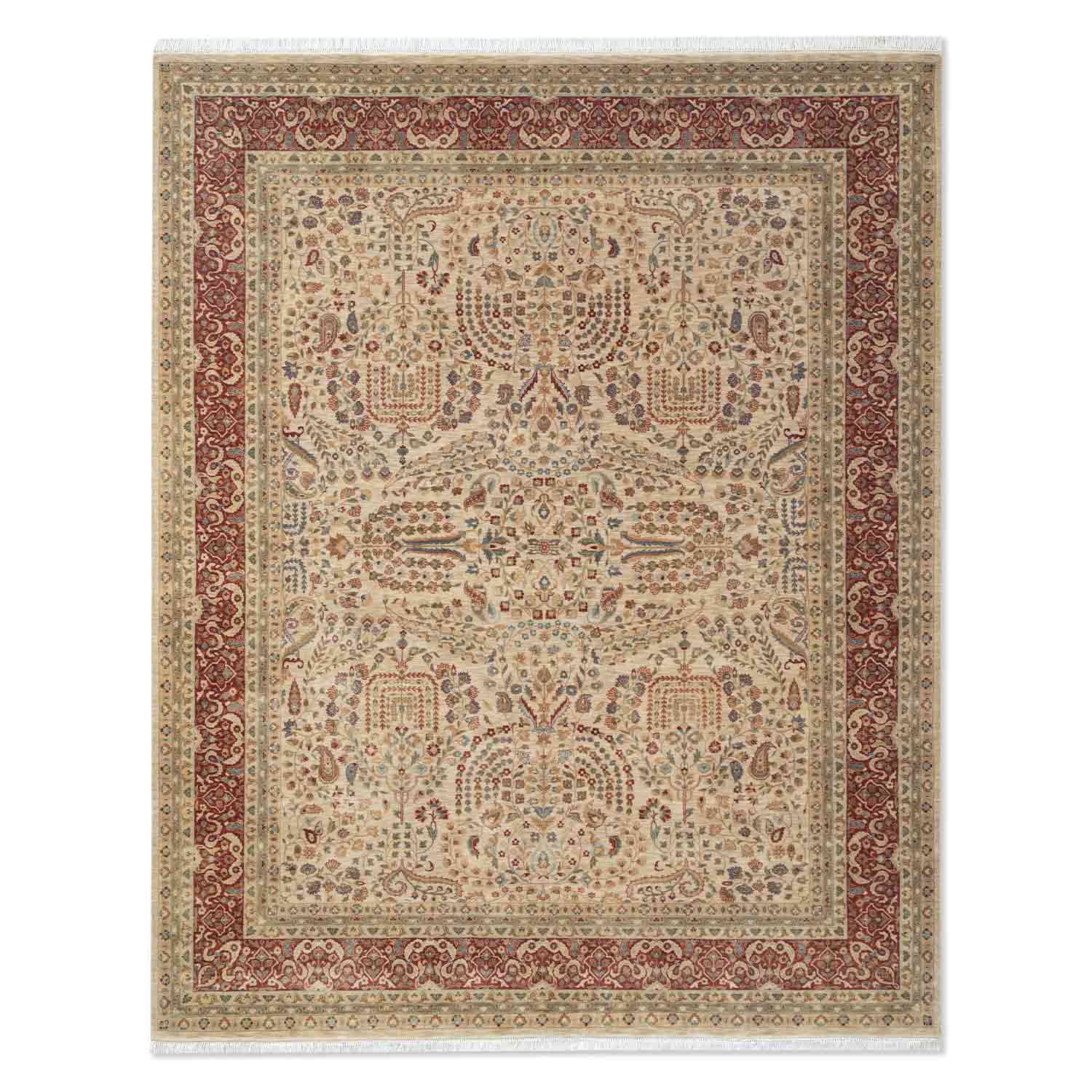 Kerman-X Hand Knotted Woollen Rug