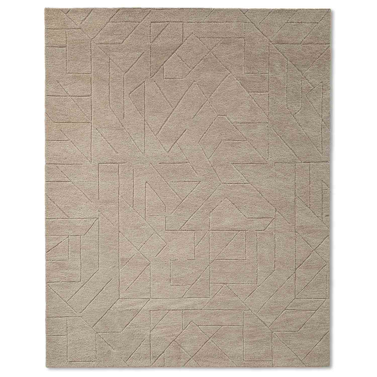 Sandy Hand Tufted Woollen  Rug