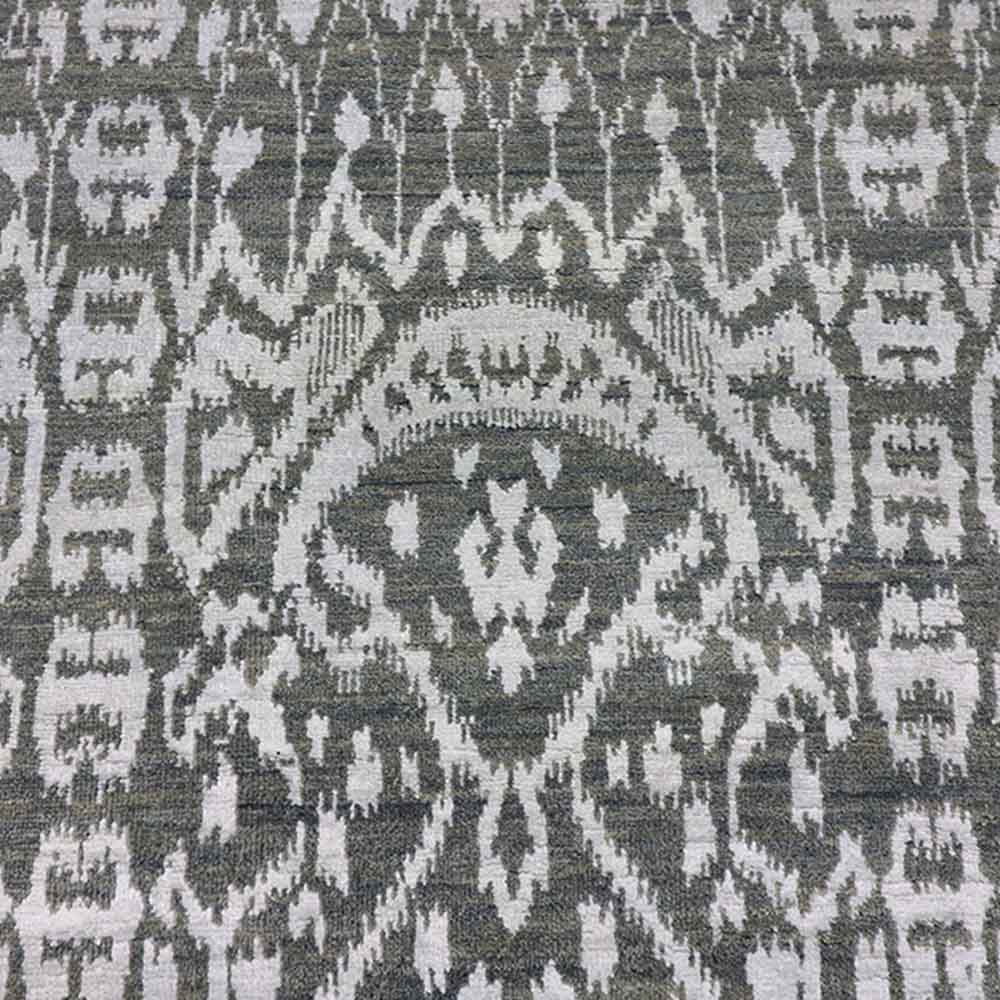Maëlle Hand Knotted Woollen And Viscose Rug