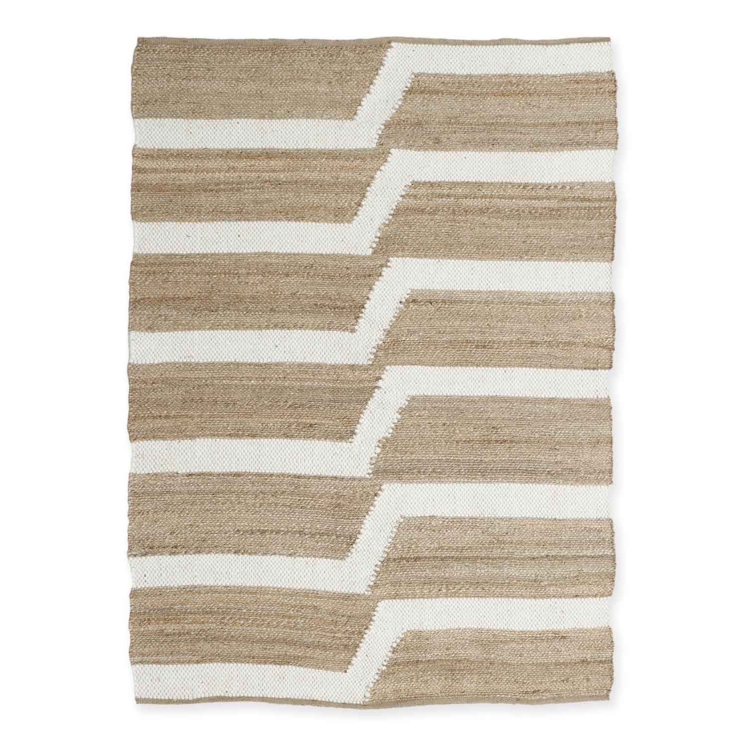 Staircase Hand Woven Jute Dhurrie