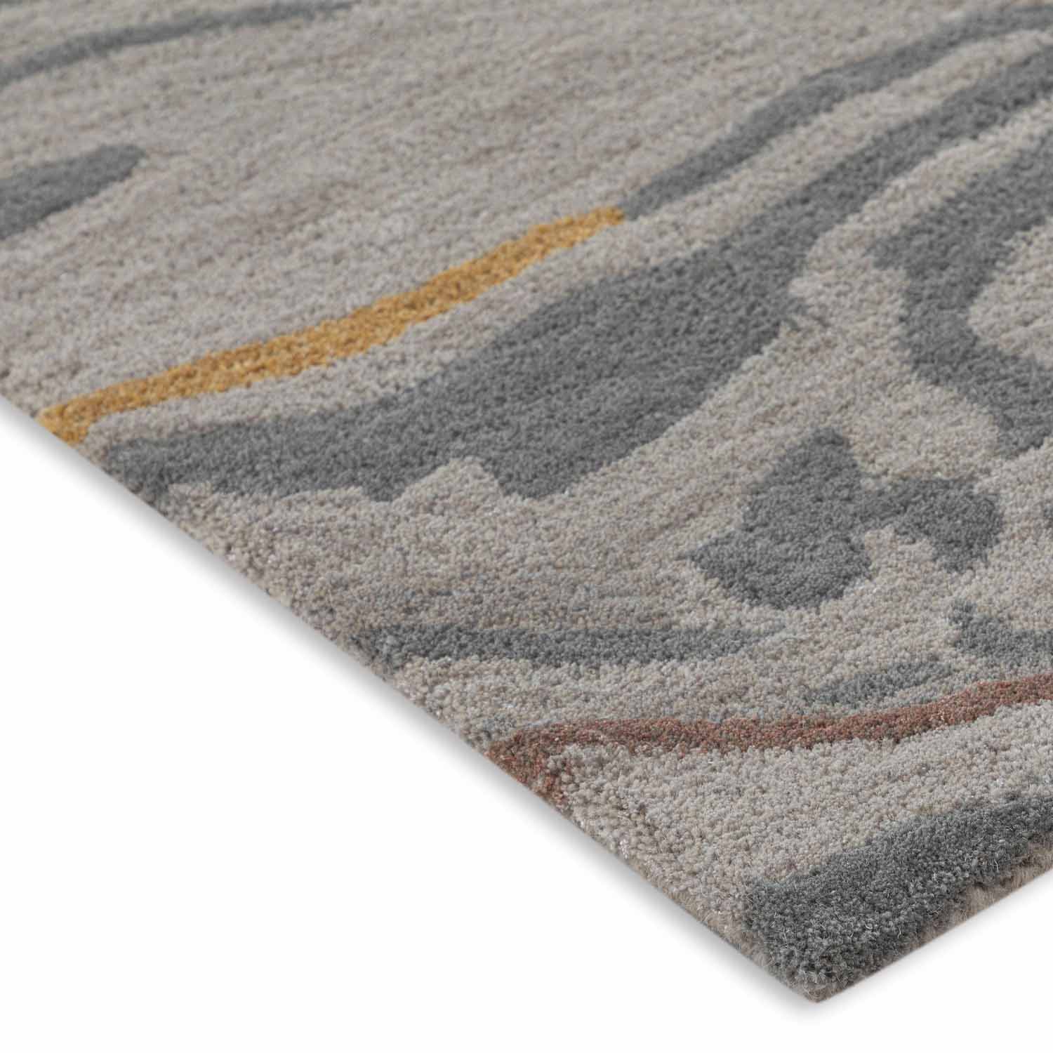 Eshe Hand Tufted Woollen And Viscose Rug