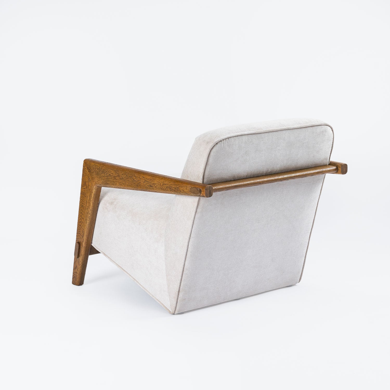 Hyke Low Back Armchair - Barly Brush