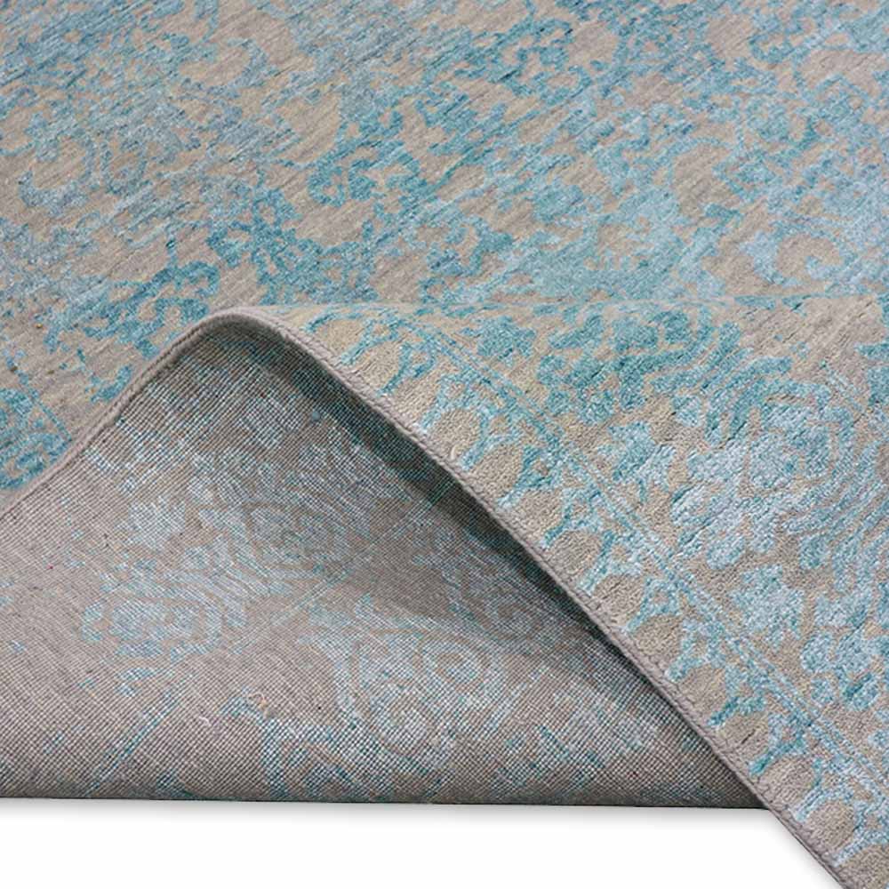 Risa Hand Knotted Woollen And Viscose Rug