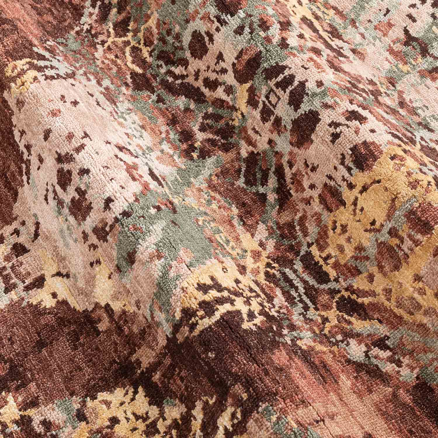 Taal Hand Knotted Woollen And Silk Rug