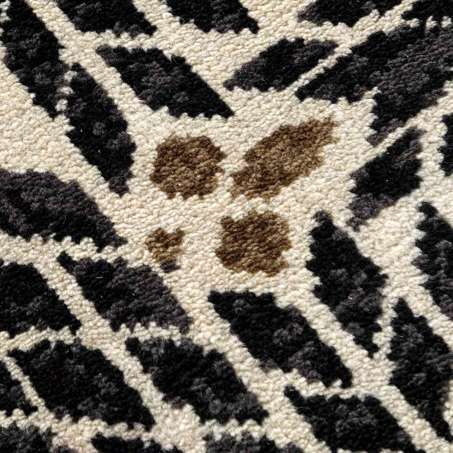 Jhelum Hand Knotted Woollen Rug by Abraham & Thakore