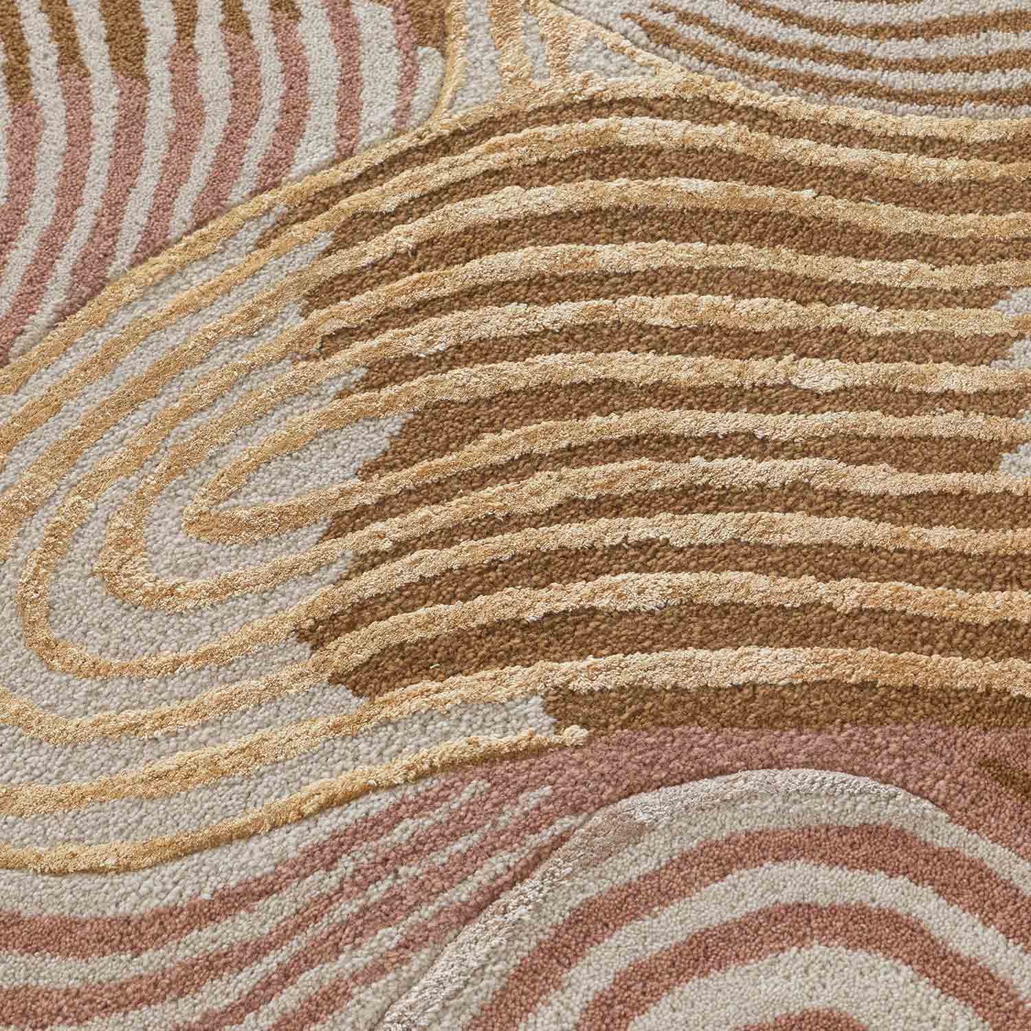 Vesso Hand Tufted Woollen And Viscose Runner