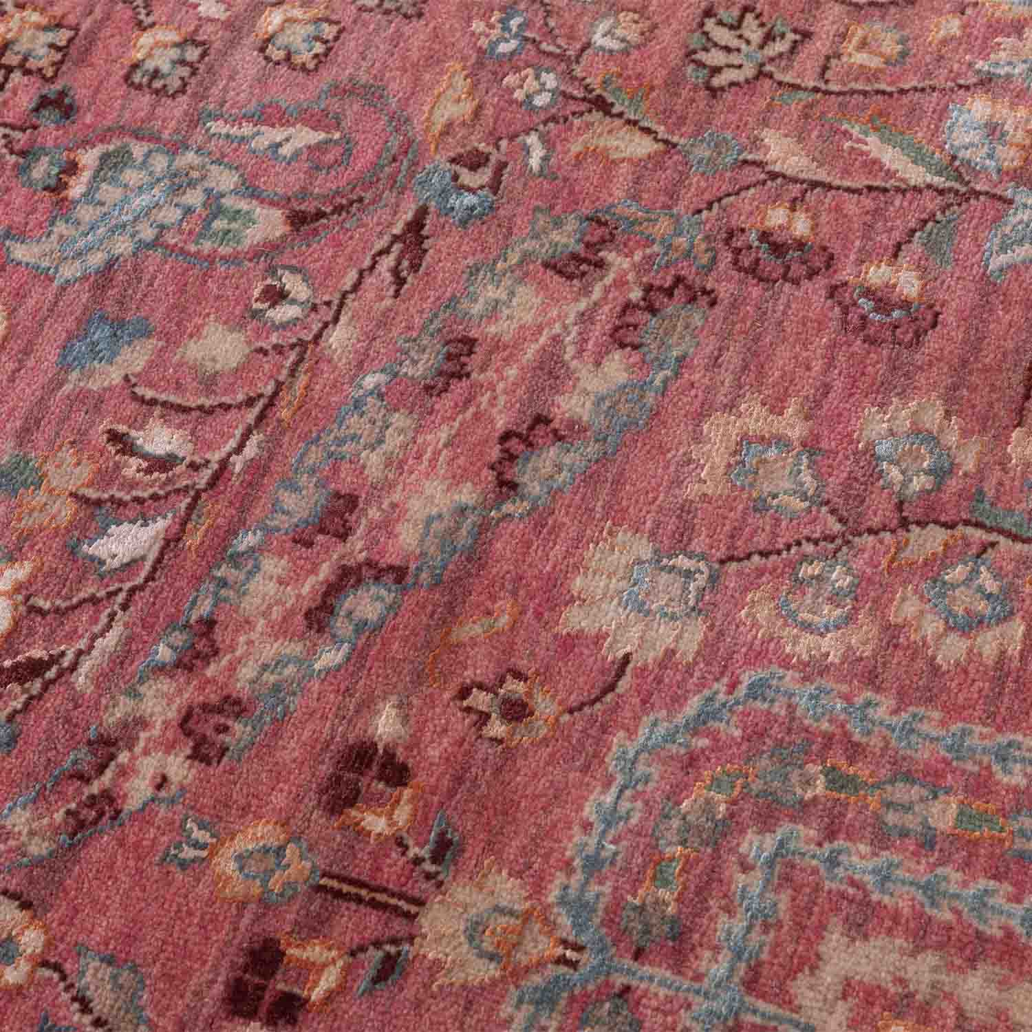 Raas Hand Knotted Woollen And Silk Rug