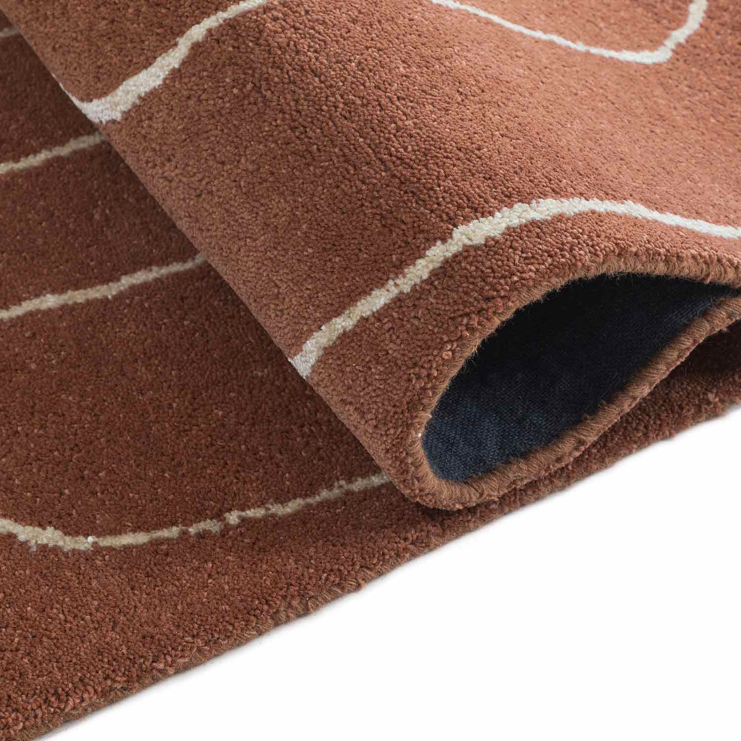 Sear Hand Tufted Woollen And Viscose Rug