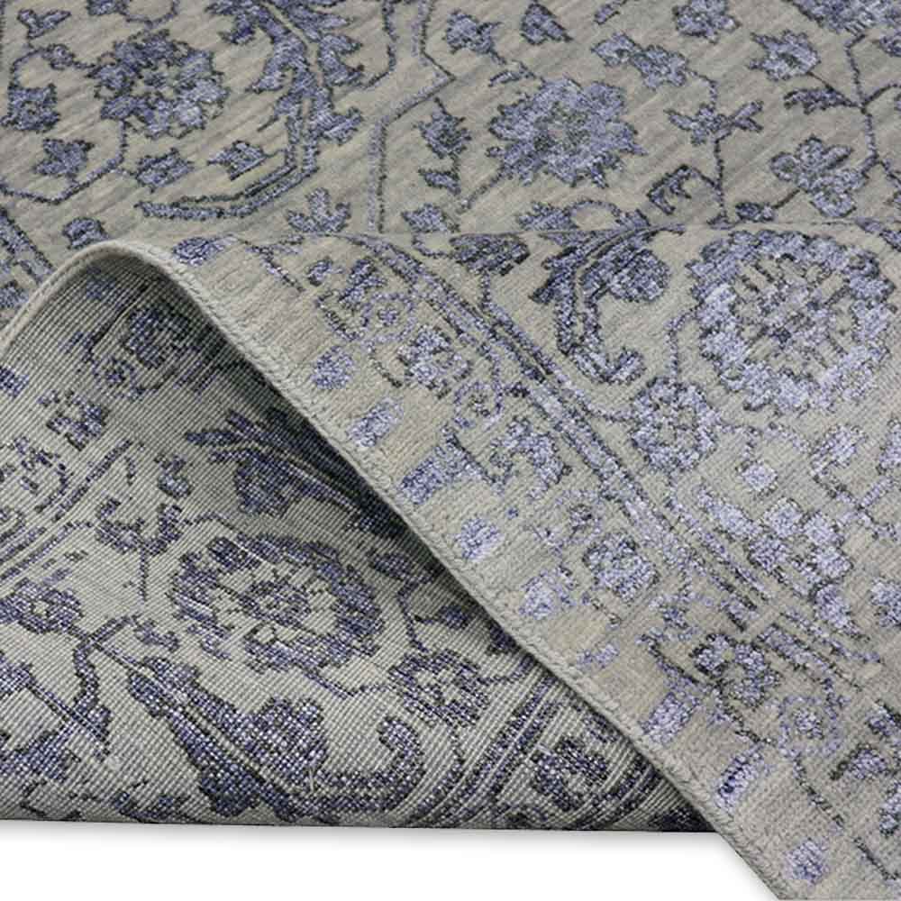 Mosh Hand Knotted Woollen And Viscose Rug