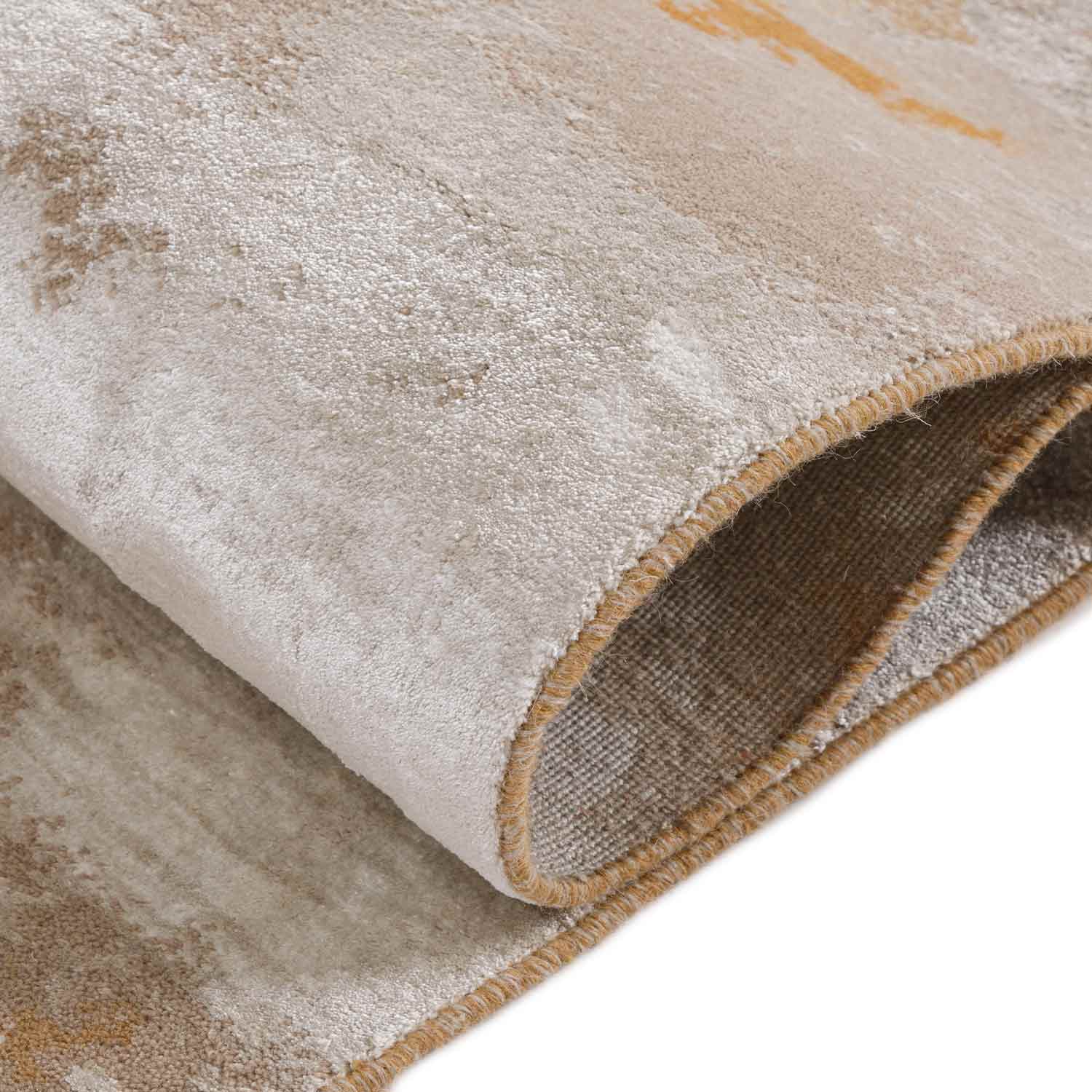 Persepolis Hand Knotted Woollen And Viscose Rug By Ashdeen