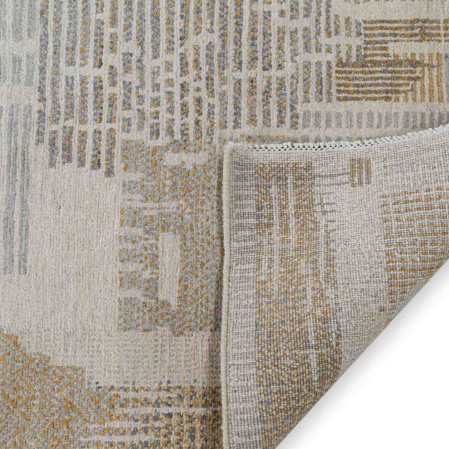 Pewter Hand knotted Woollen Rug