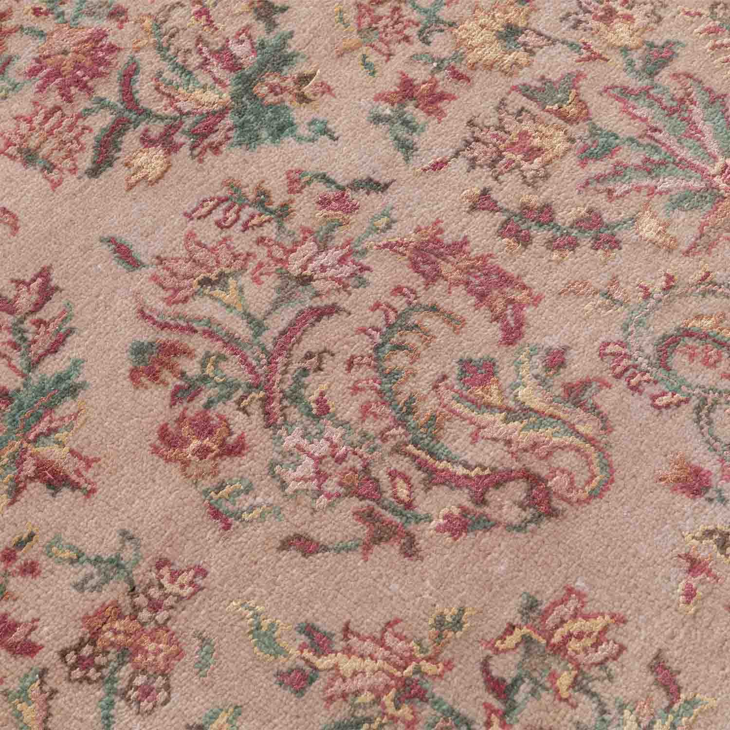 Hamsa Hand Knotted Woollen And Silk Rug