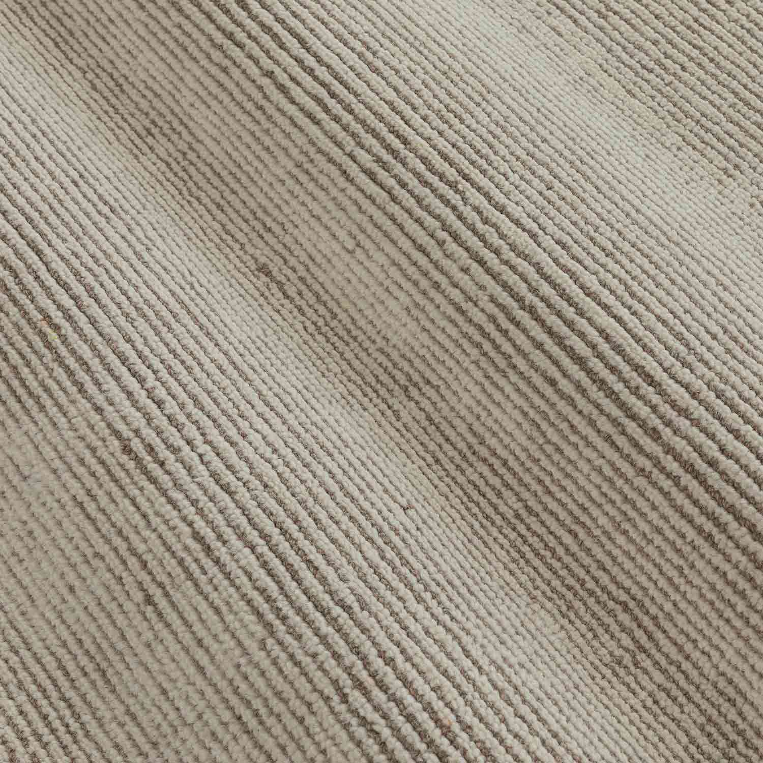 Fawn Hand Tufted Woollen Rug