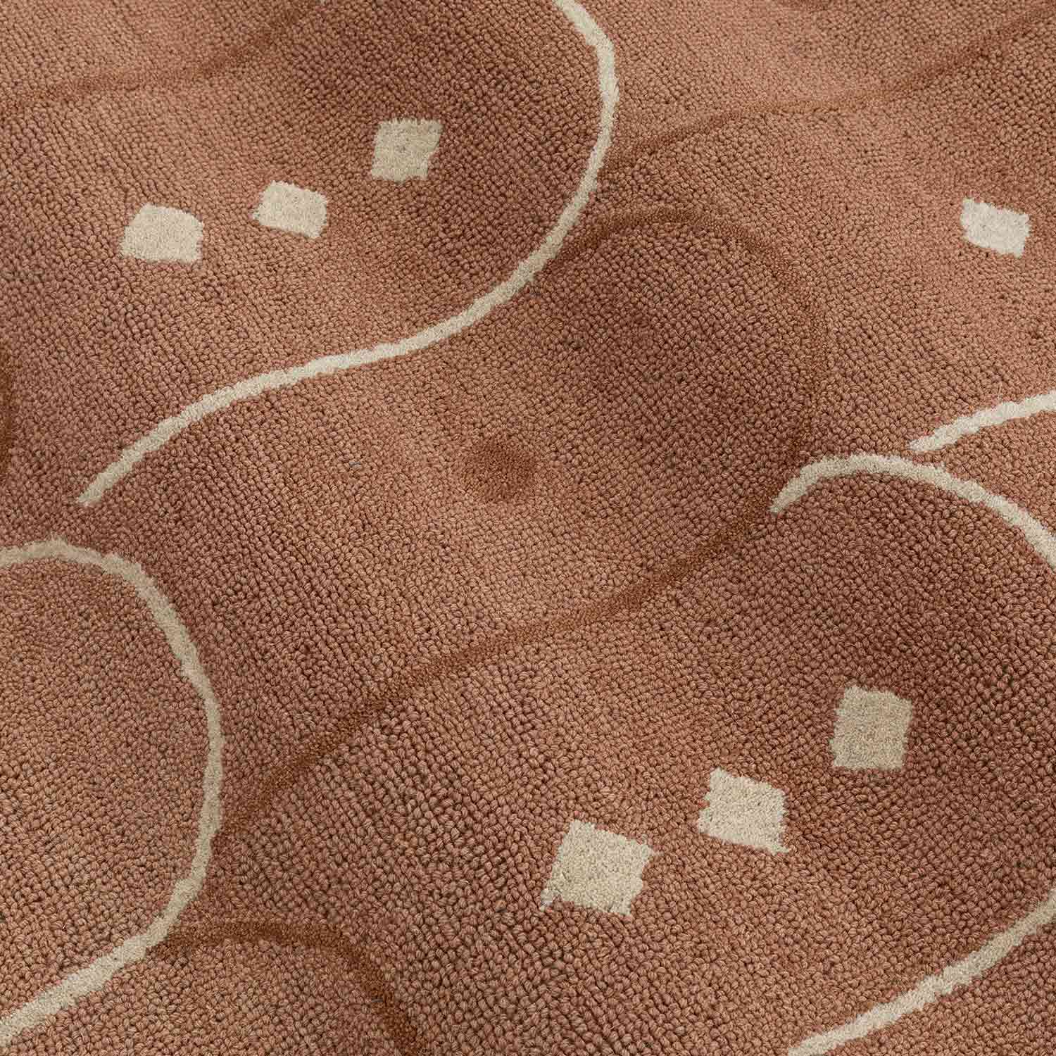 Dewar Hand Tufted Woollen And Viscose Rug