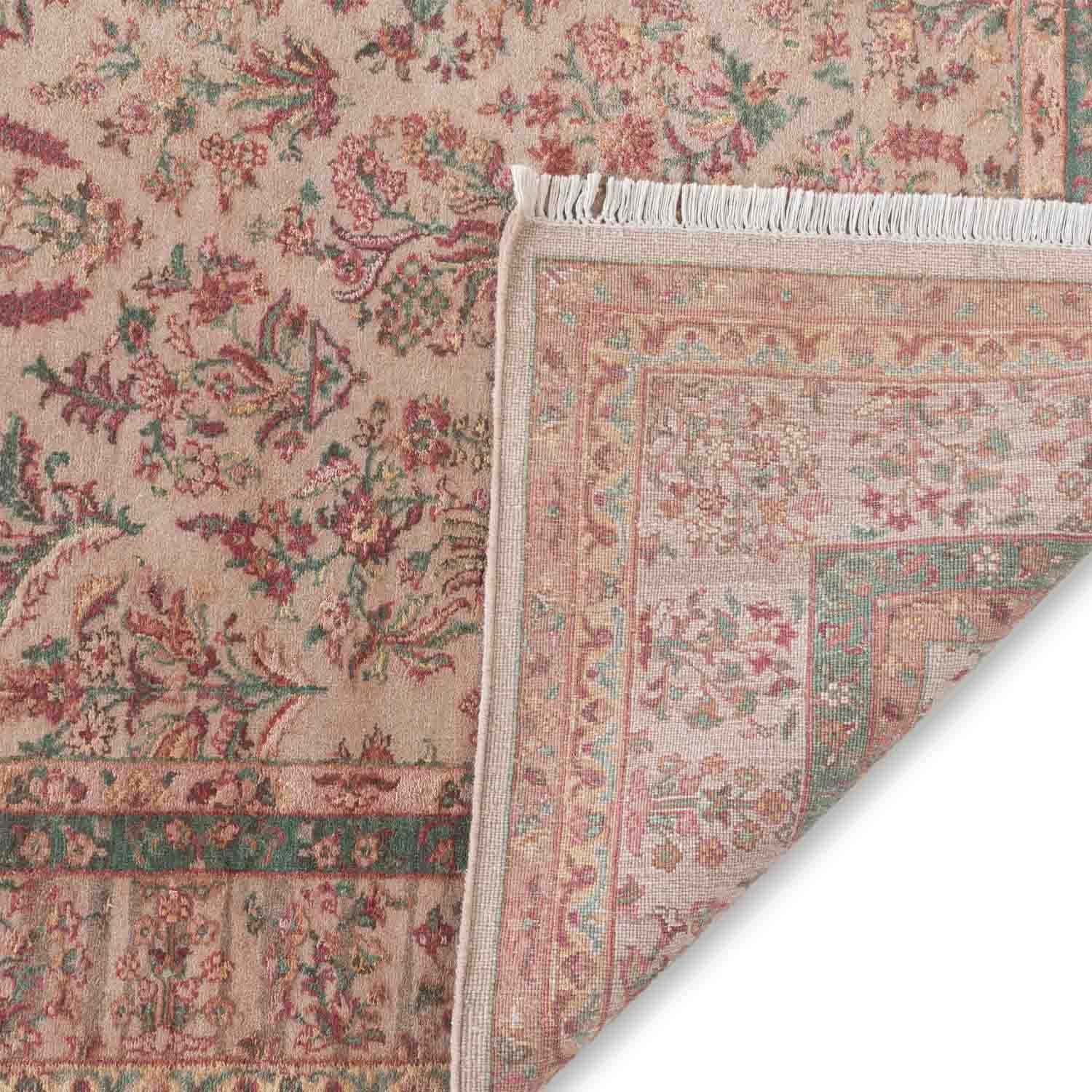 Hamsa Hand Knotted Woollen And Silk Rug