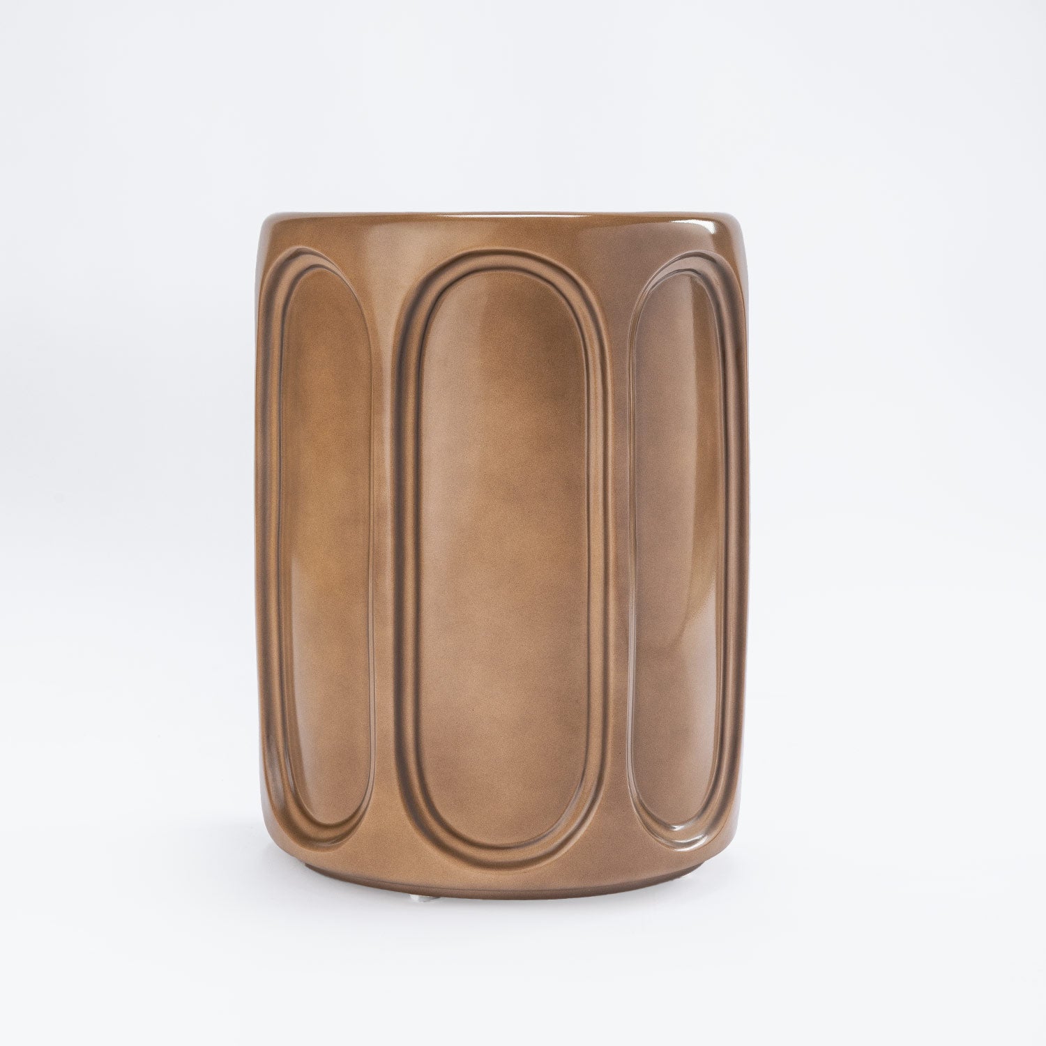 Tona End Table-Cinnamon