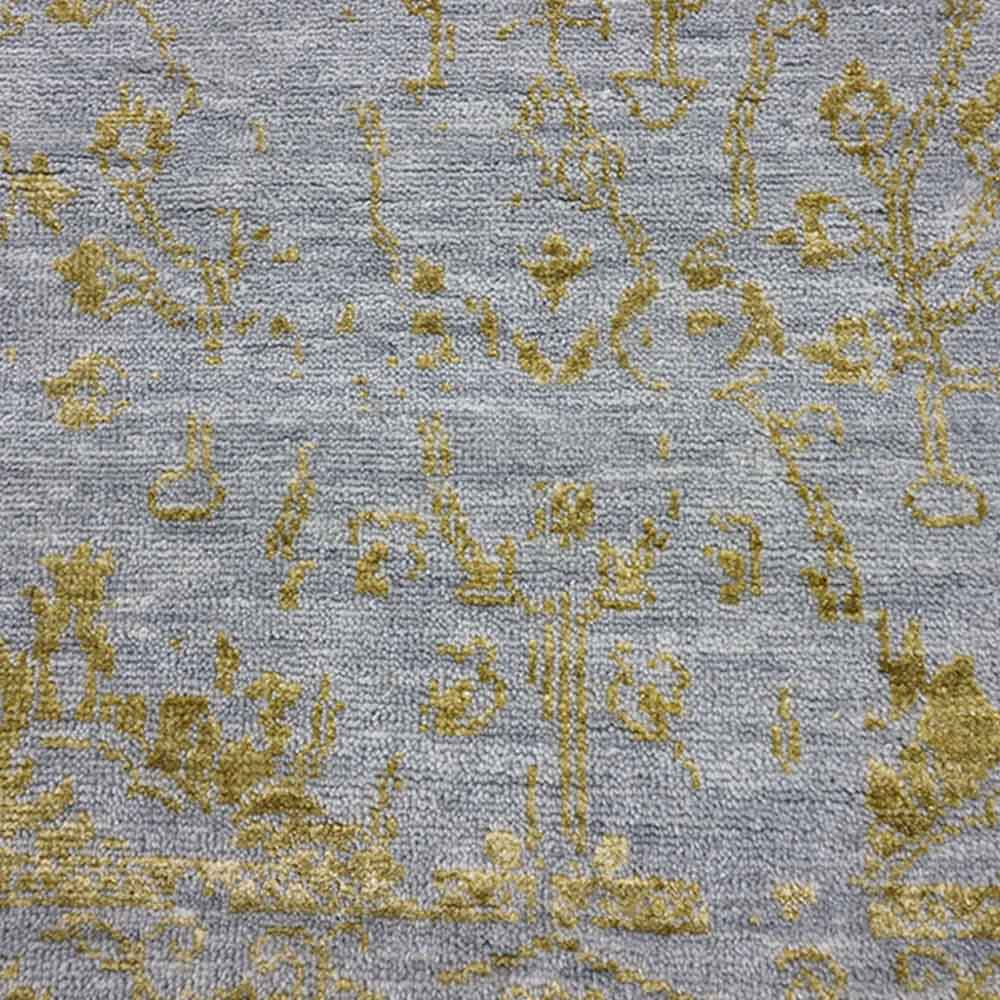 Mila Hand Knotted Woollen And Viscose Runner