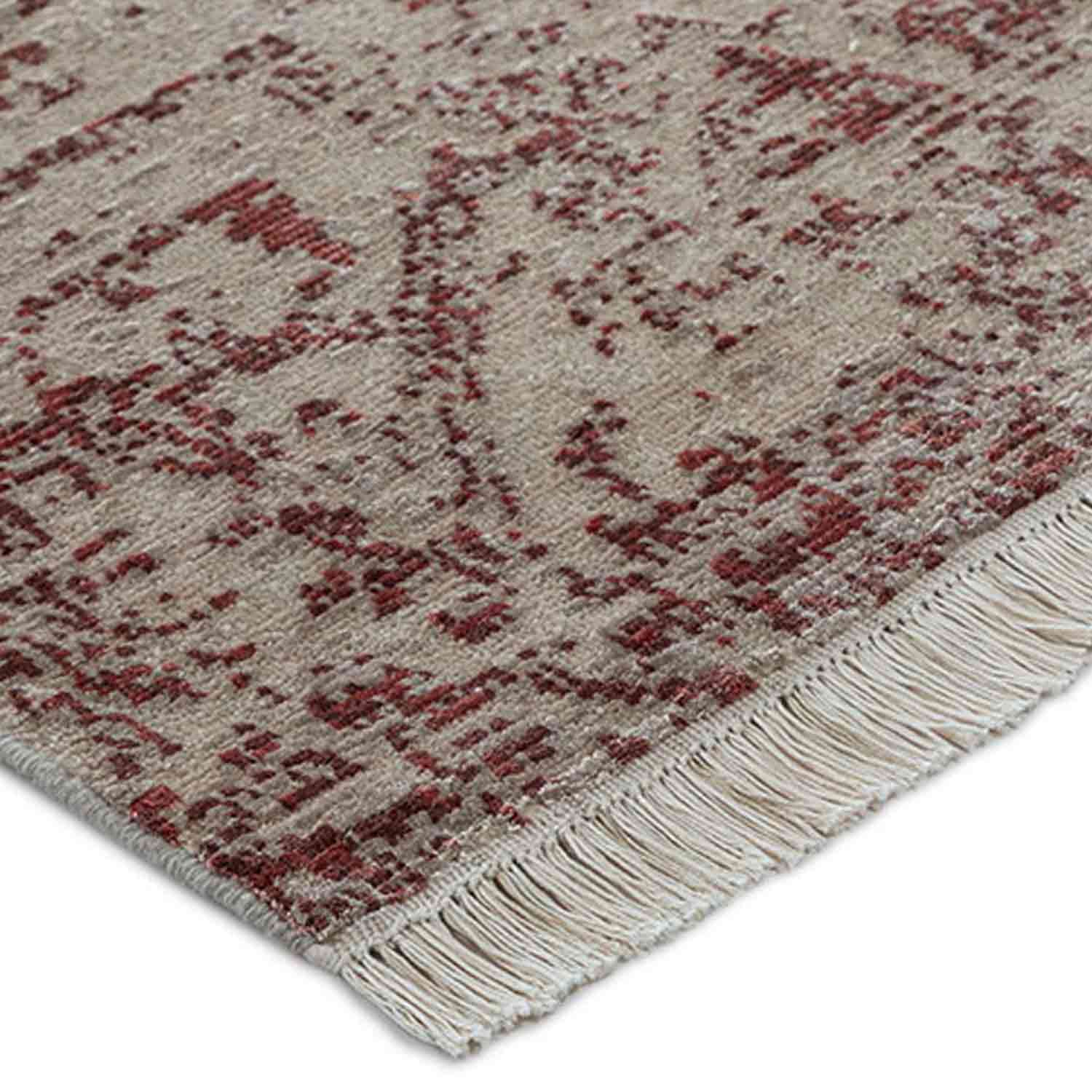 Abiha-X Hand Knotted Woollen And Viscose Rug