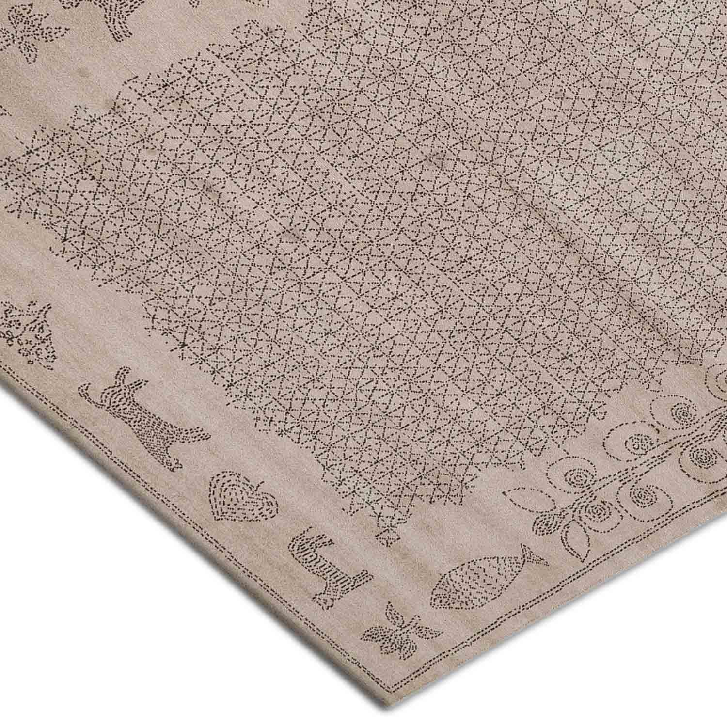 Matsayalata Hand Knotted Woollen Rug by Abraham & Thakore