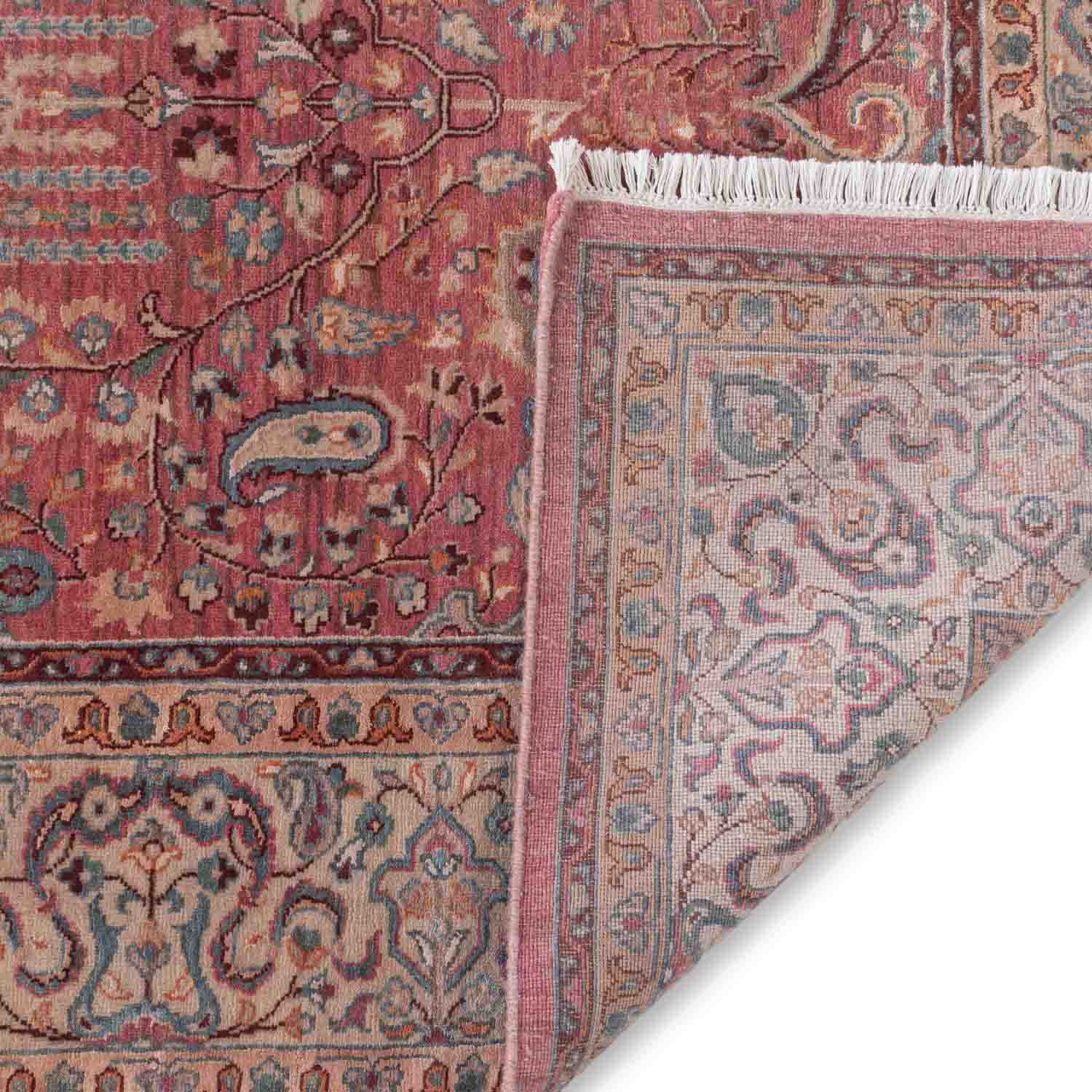 Raas Hand Knotted Woollen And Silk Rug