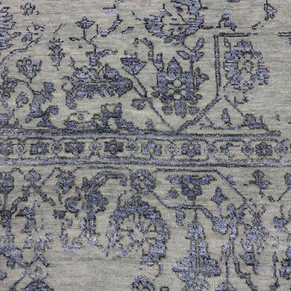 Mosh Hand Knotted Woollen And Viscose Rug