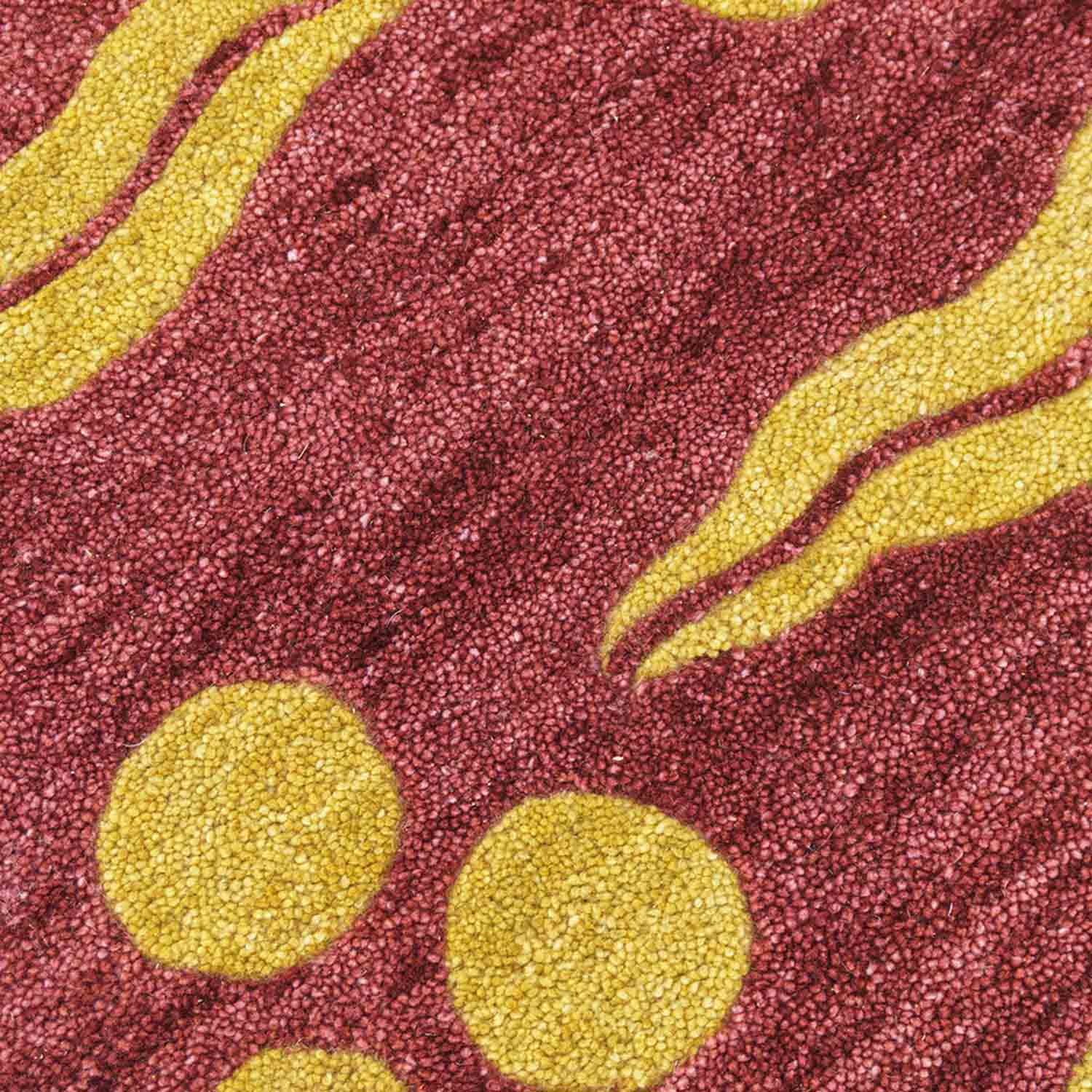 Chintamani reprise Hand Tufted Woolen Rug By Eeshaan Kashyap