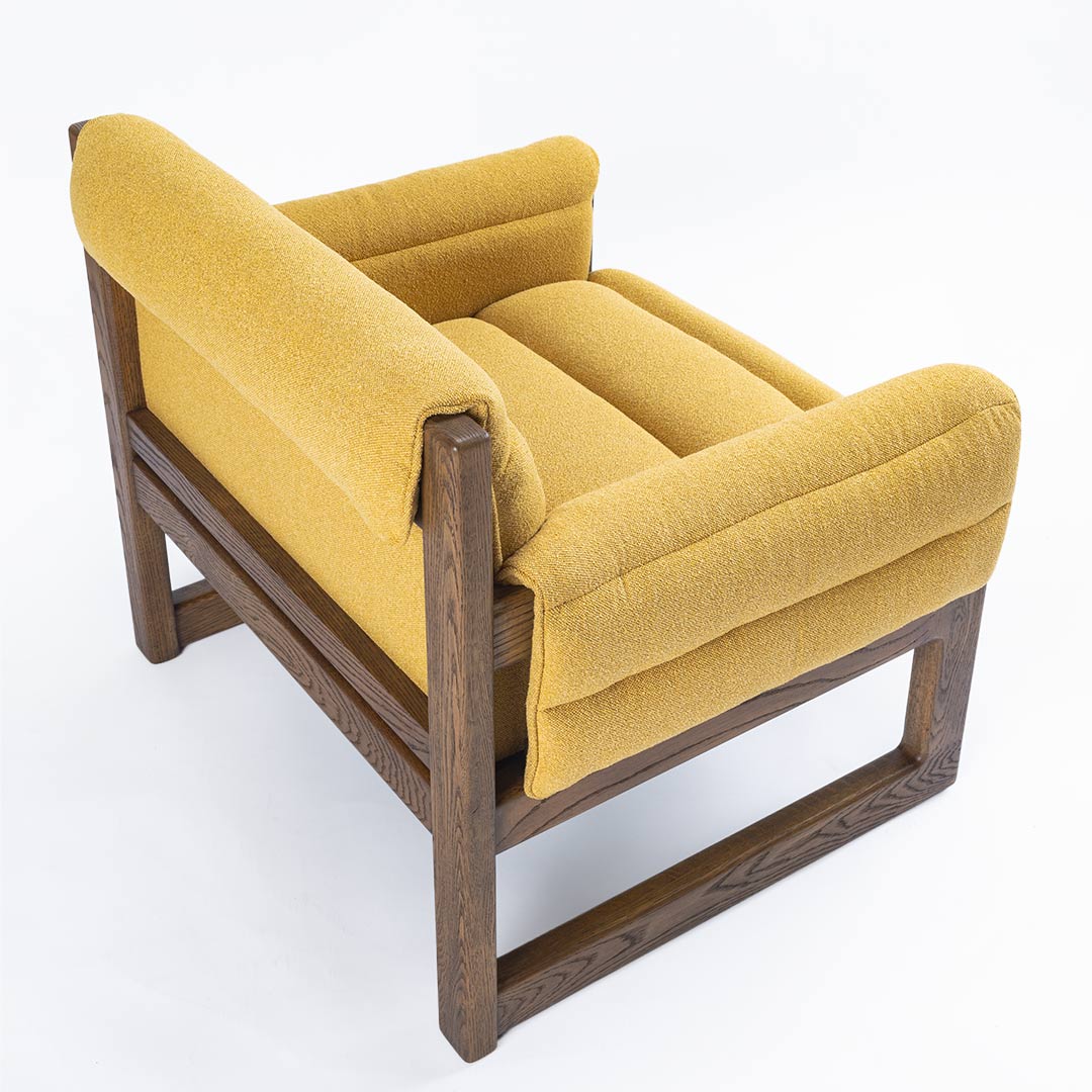 Loose Lounge Chair-Yellow