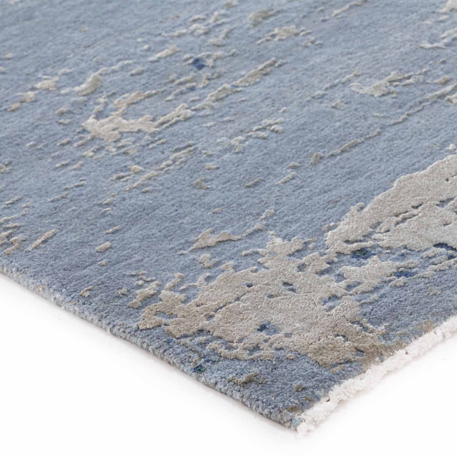 Oceanslade Hand knotted Woollen  And Silk Rug