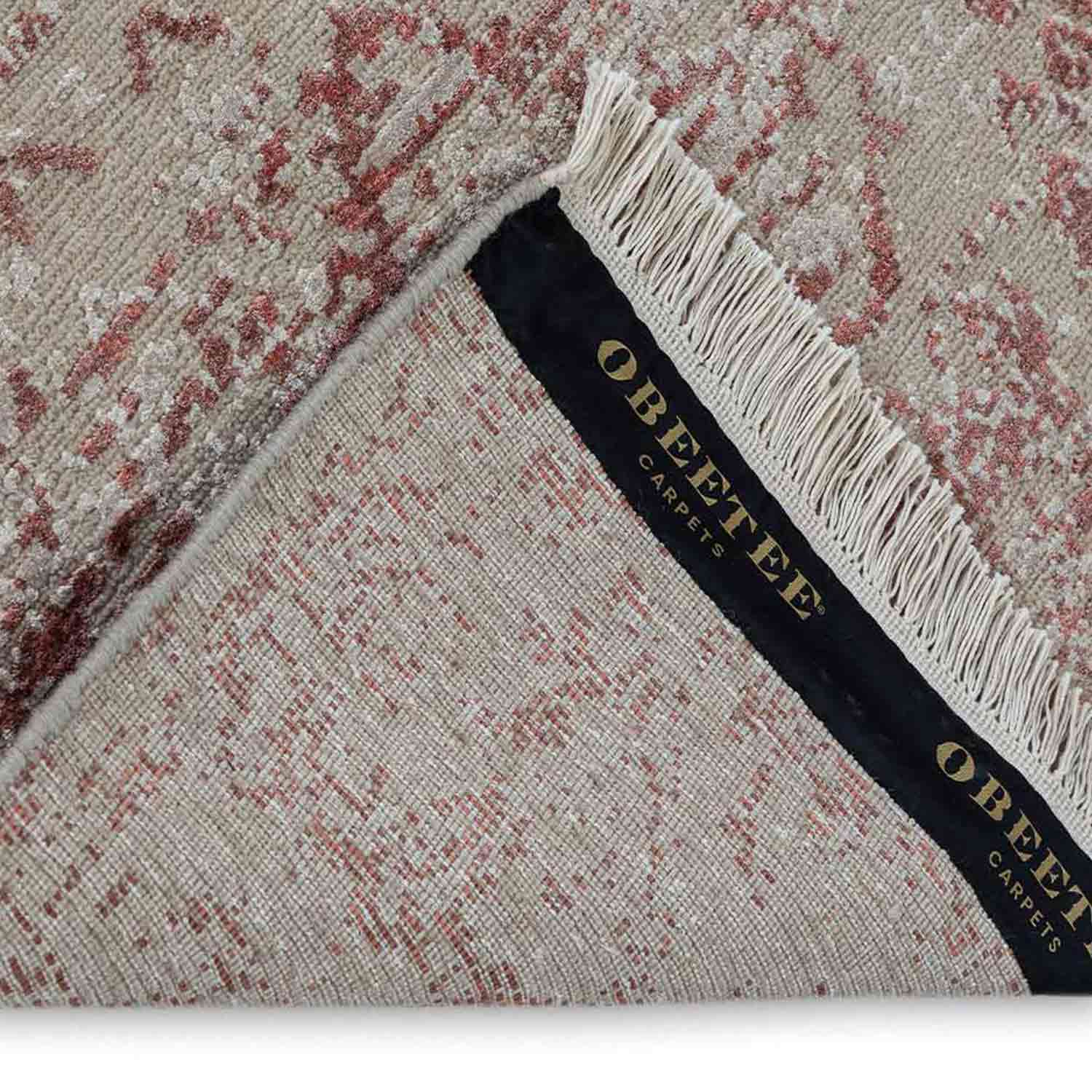 Abiha-X Hand Knotted Woollen And Viscose Rug