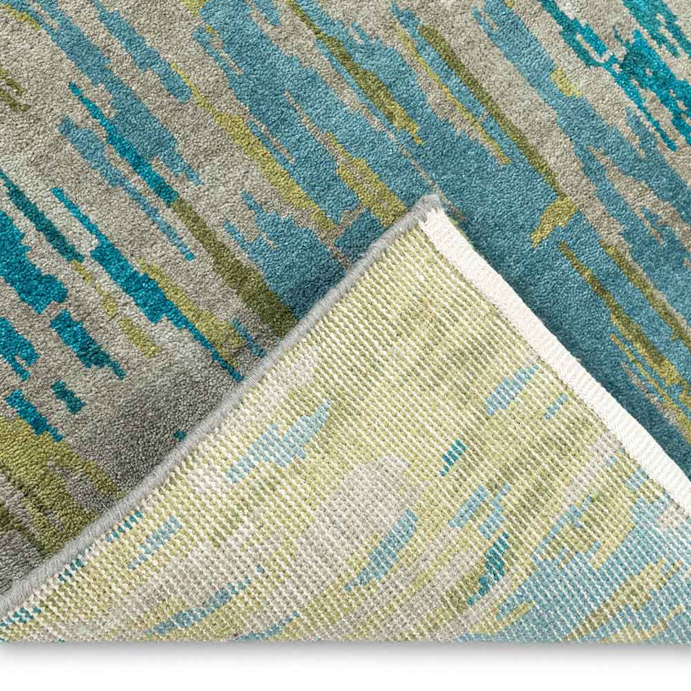 Cyano-B1 Hand Knotted Woollen Rug
