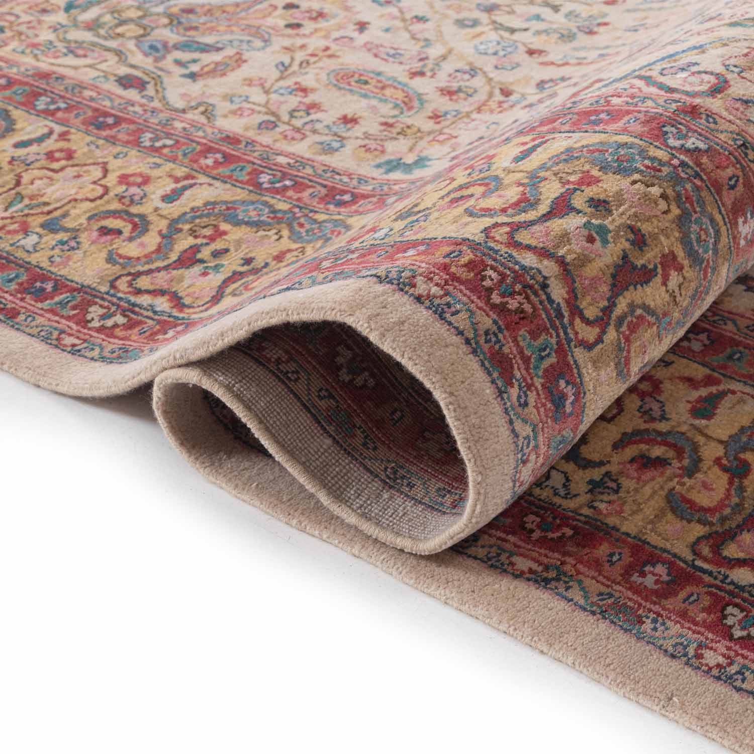 Kalyani Hand Knotted Woollen And Silk Rug