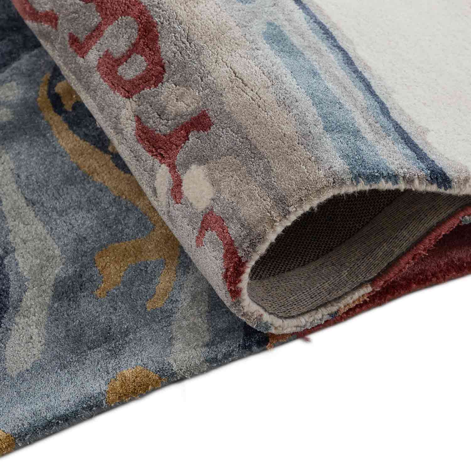 Tessera Hand Tufted Woollen And Viscose Rug