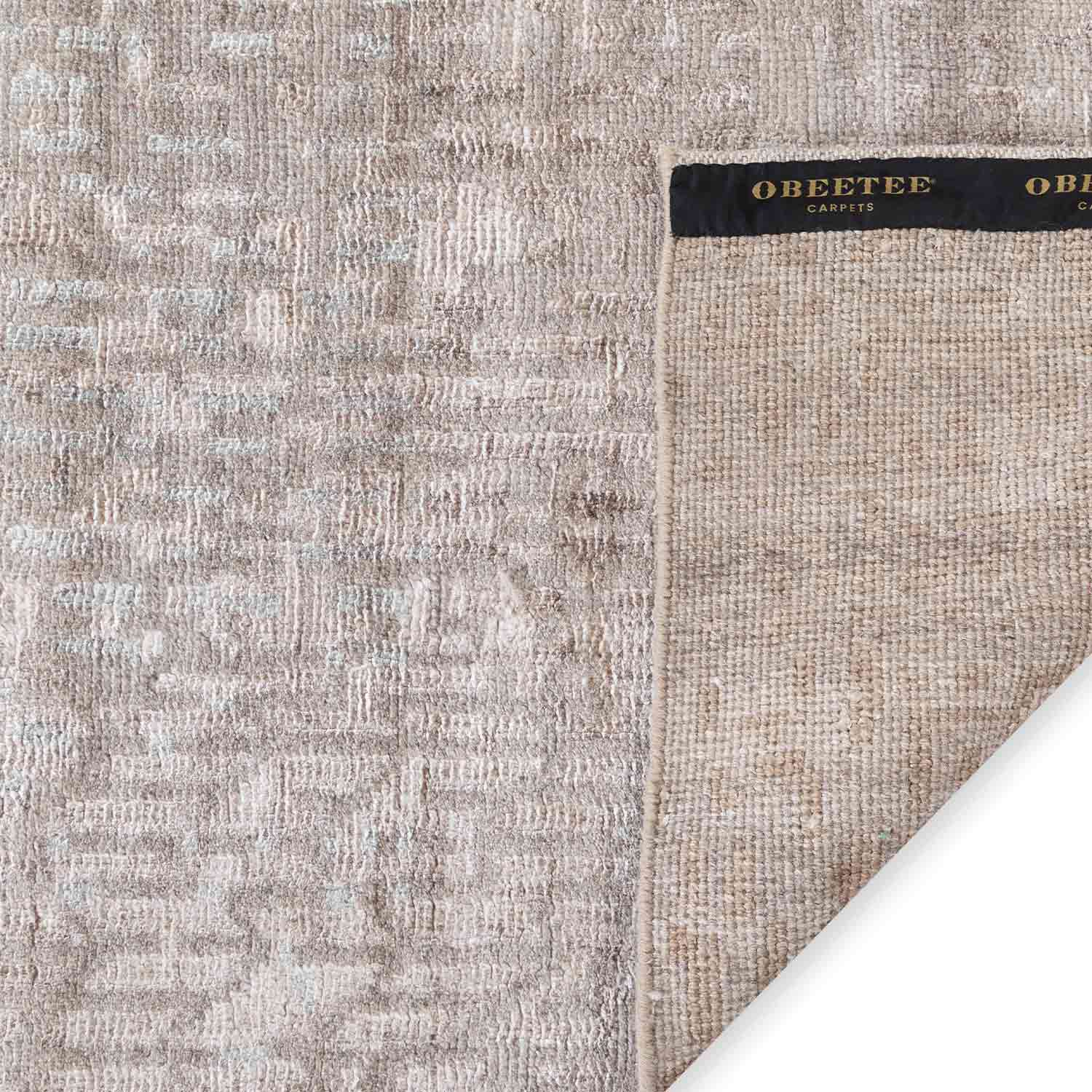 Ombre Hand Knotted  Wool And Viscose