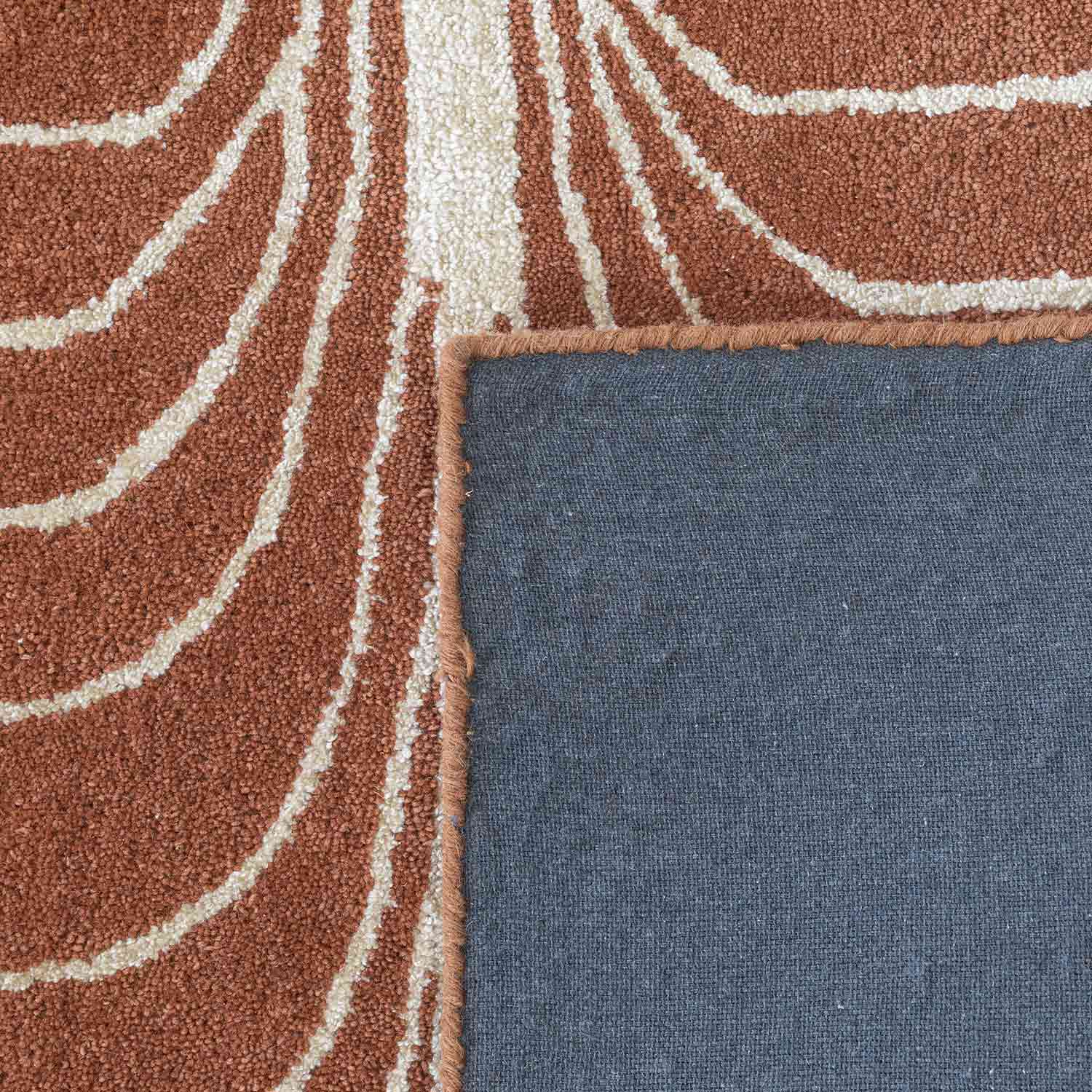 Sear Hand Tufted Woollen And Viscose Rug