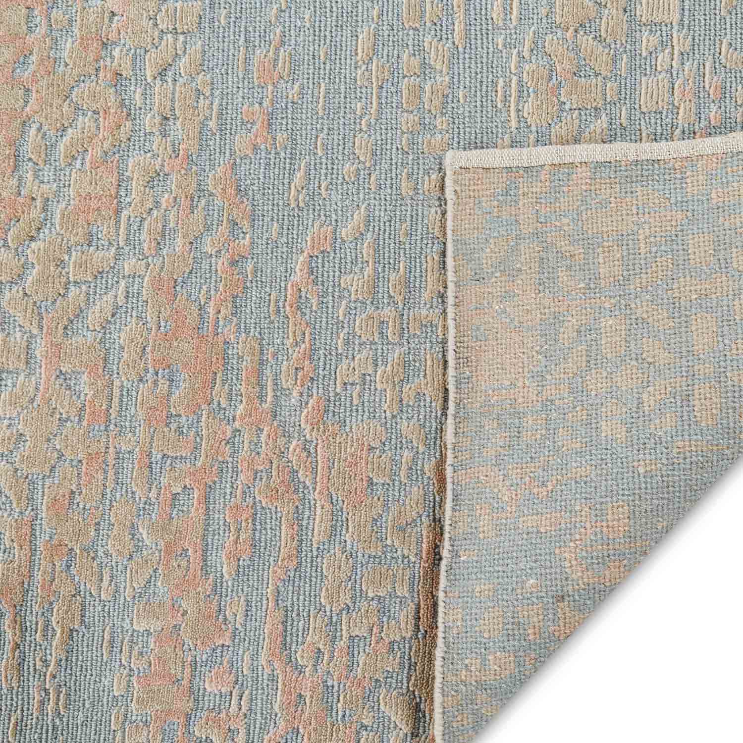 Rust-Shine Hand Knotted Woollen Rug