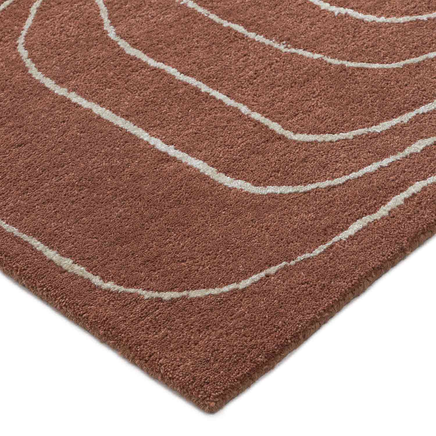 Sear Hand Tufted Woollen And Viscose Rug