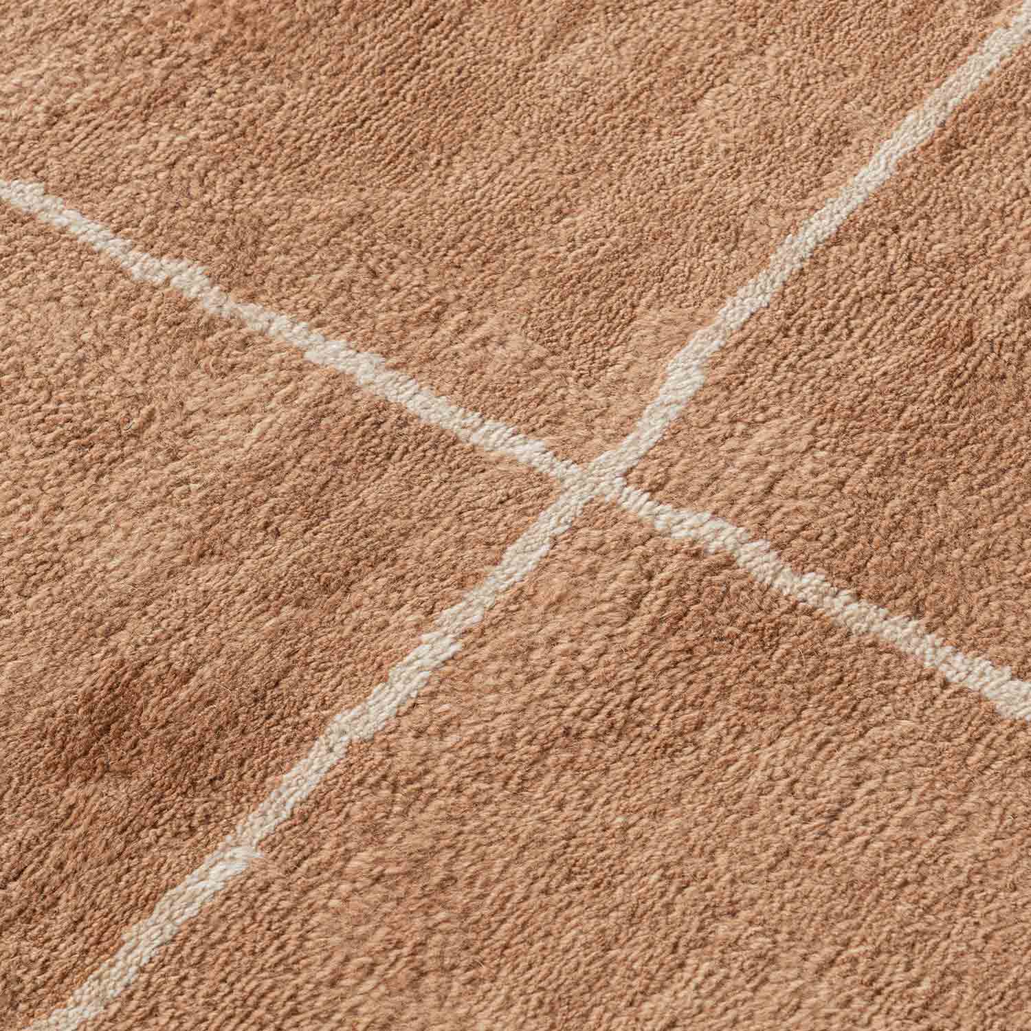 Dewan Hand Tufted Woollen And Viscose Rug