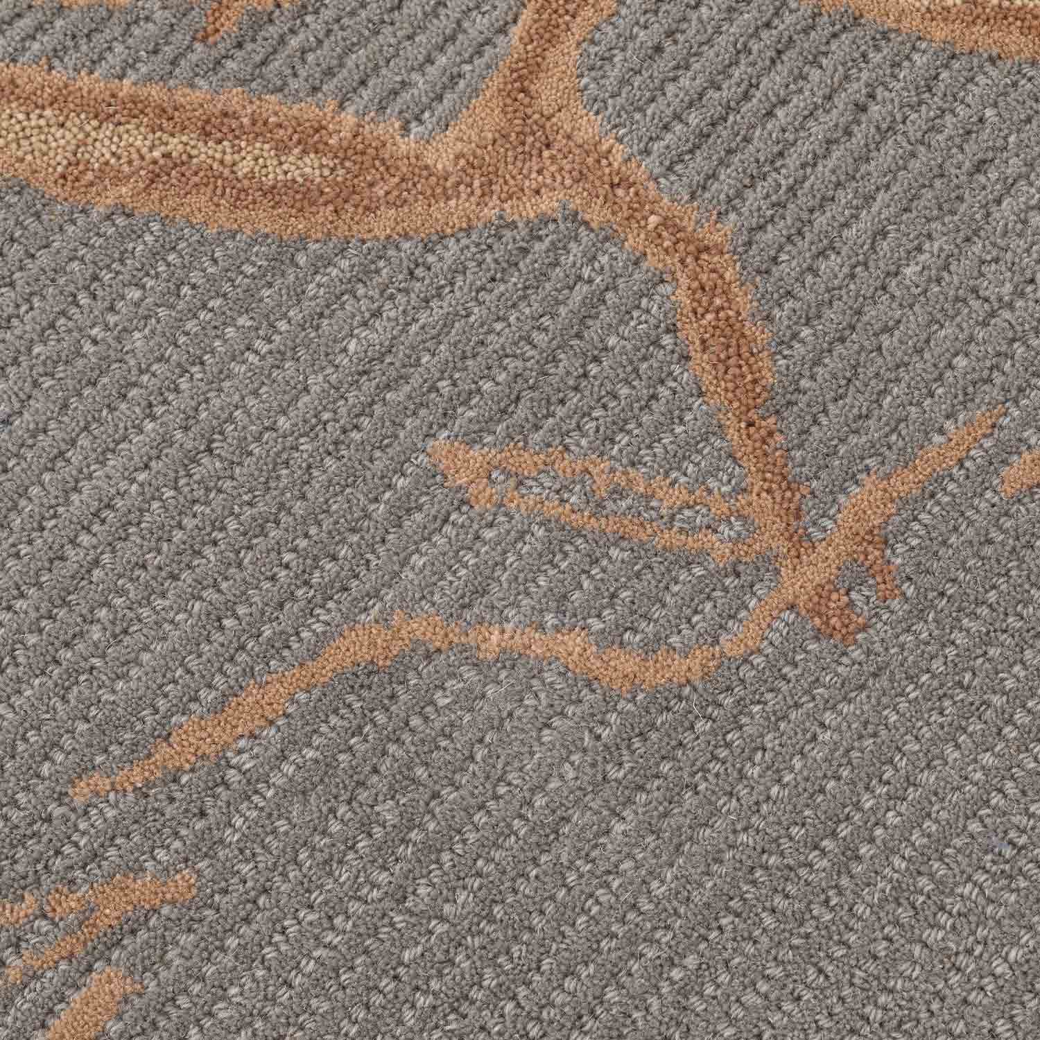 Golden Wave Hand Tufted Woollen And Viscose Rug