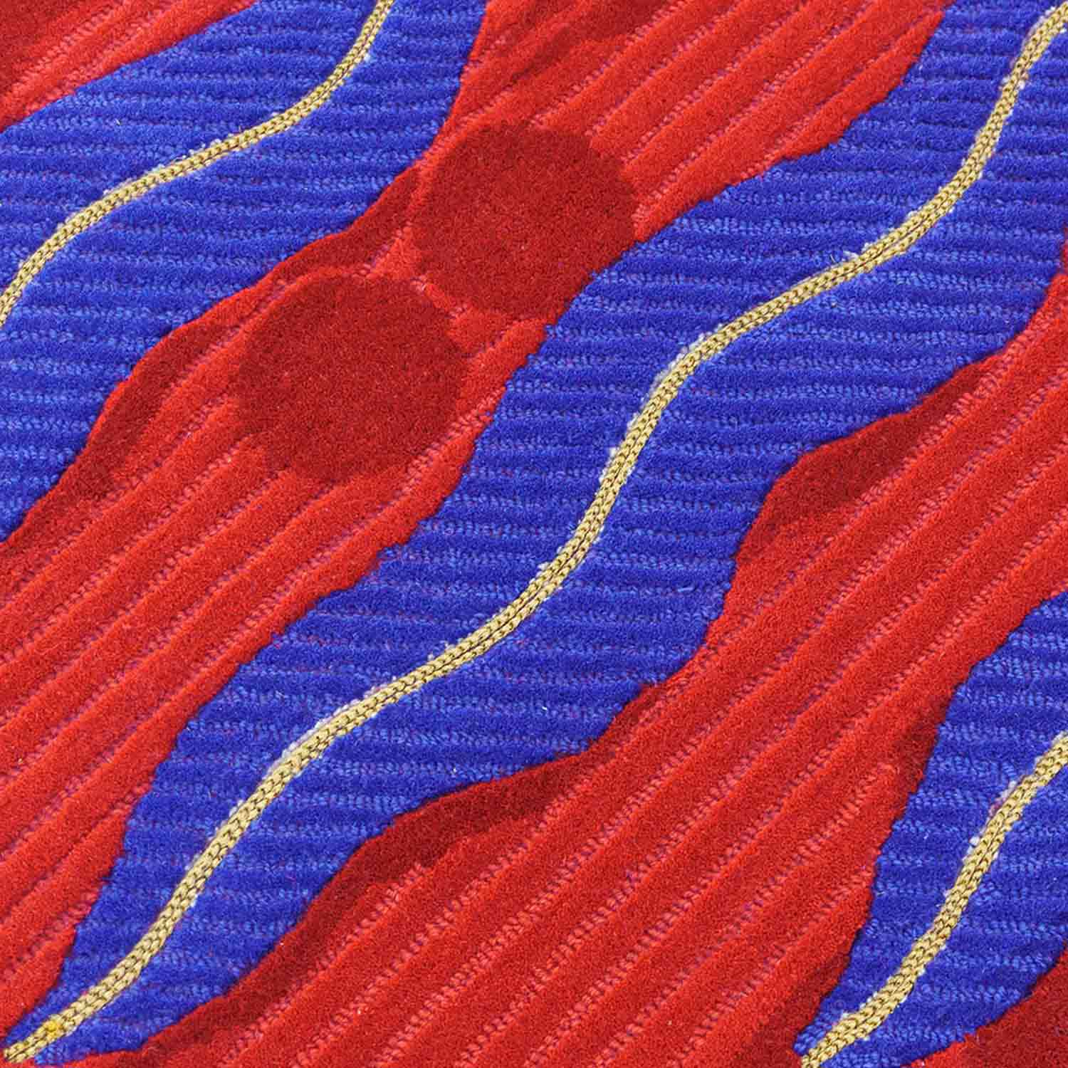 Stair-wave Hand Tufted Woolen Rug By Eeshaan Kashyap