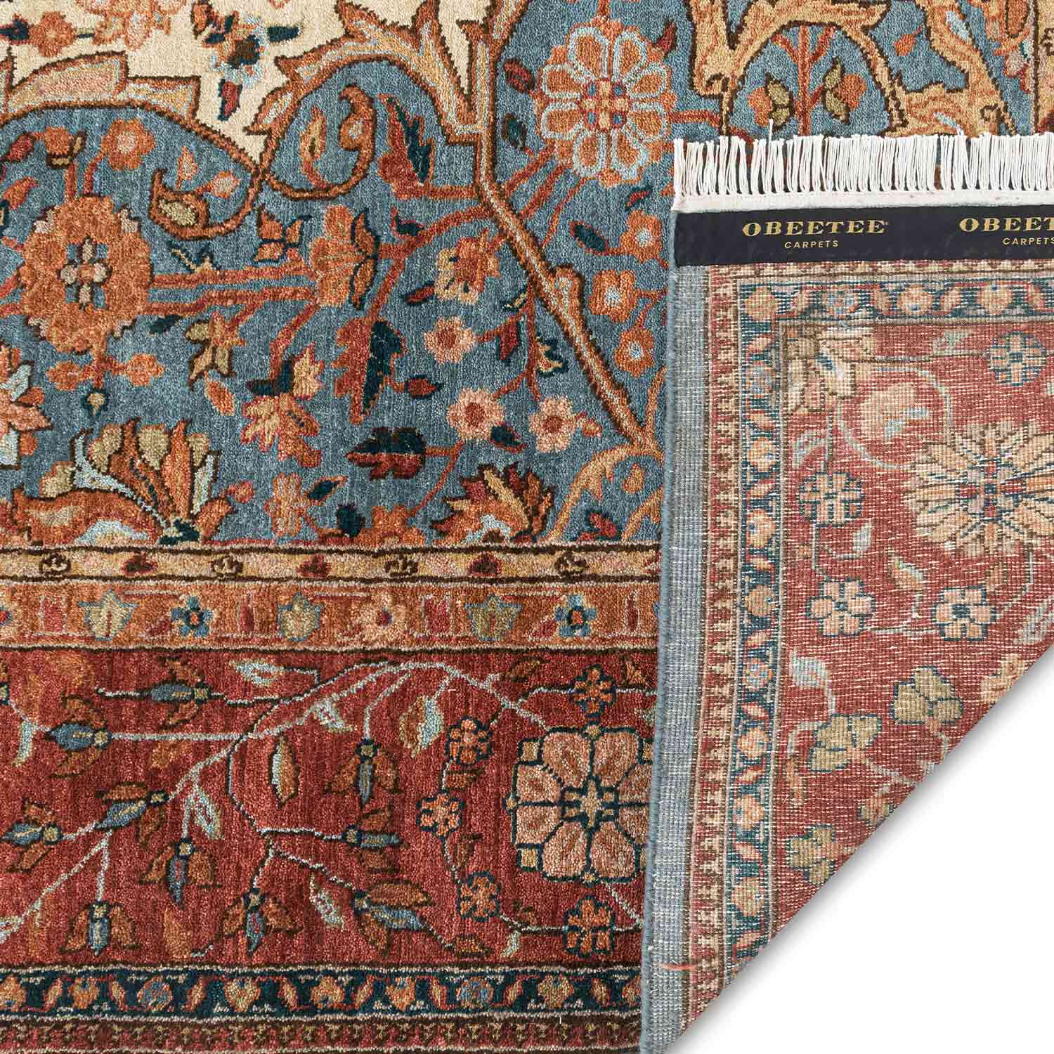 Mohtashem Hand Knotted  Woollen Rug