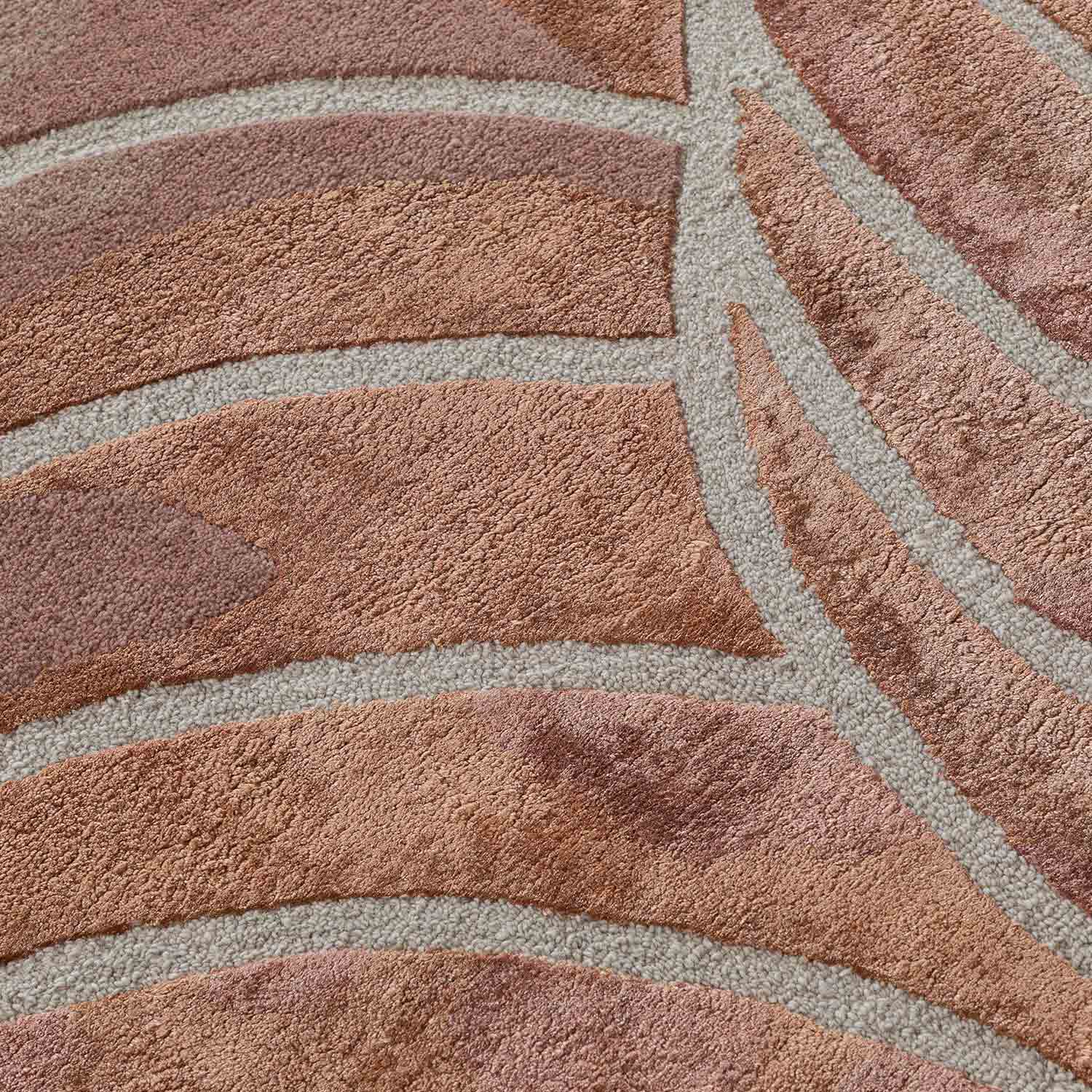 Strato Hand Tufted Woollen And Viscose Rug