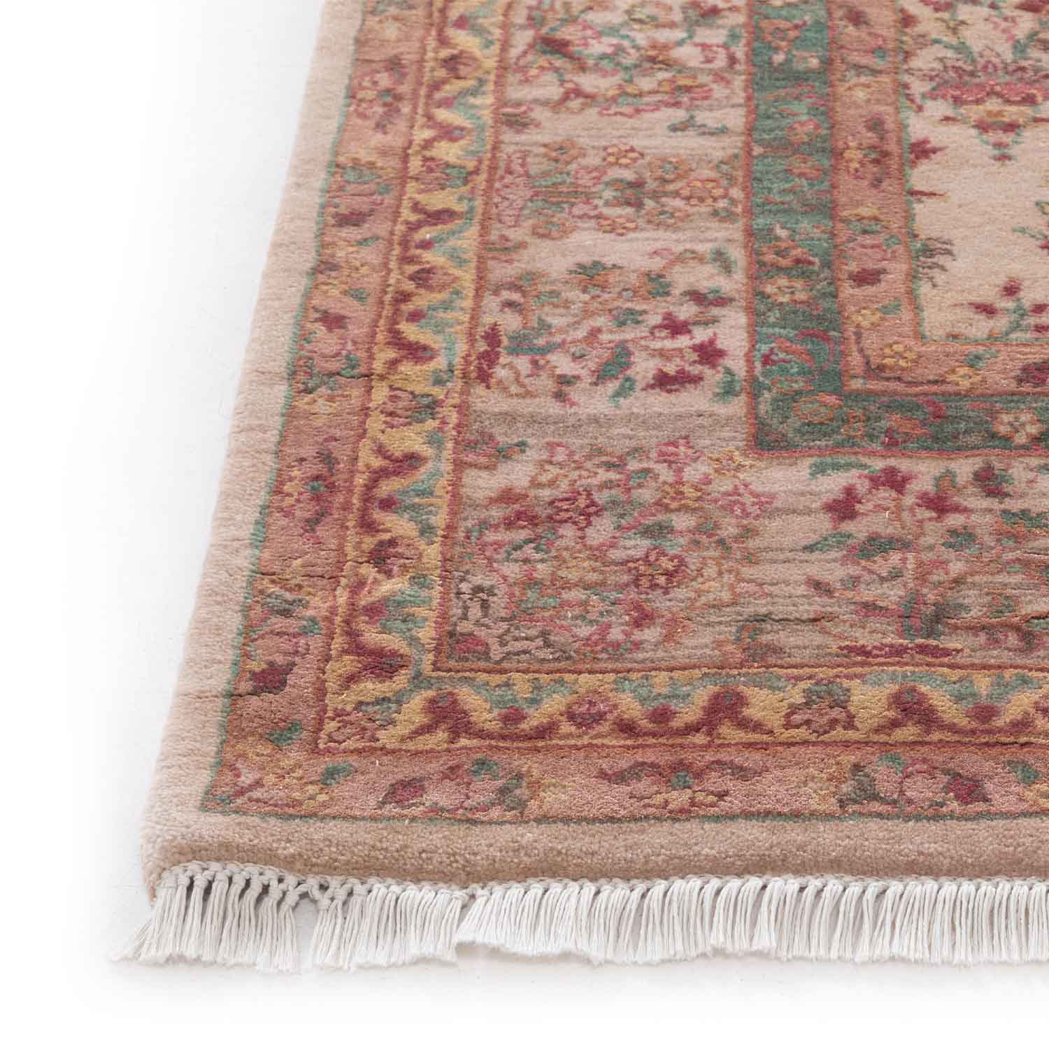 Hamsa Hand Knotted Woollen And Silk Rug