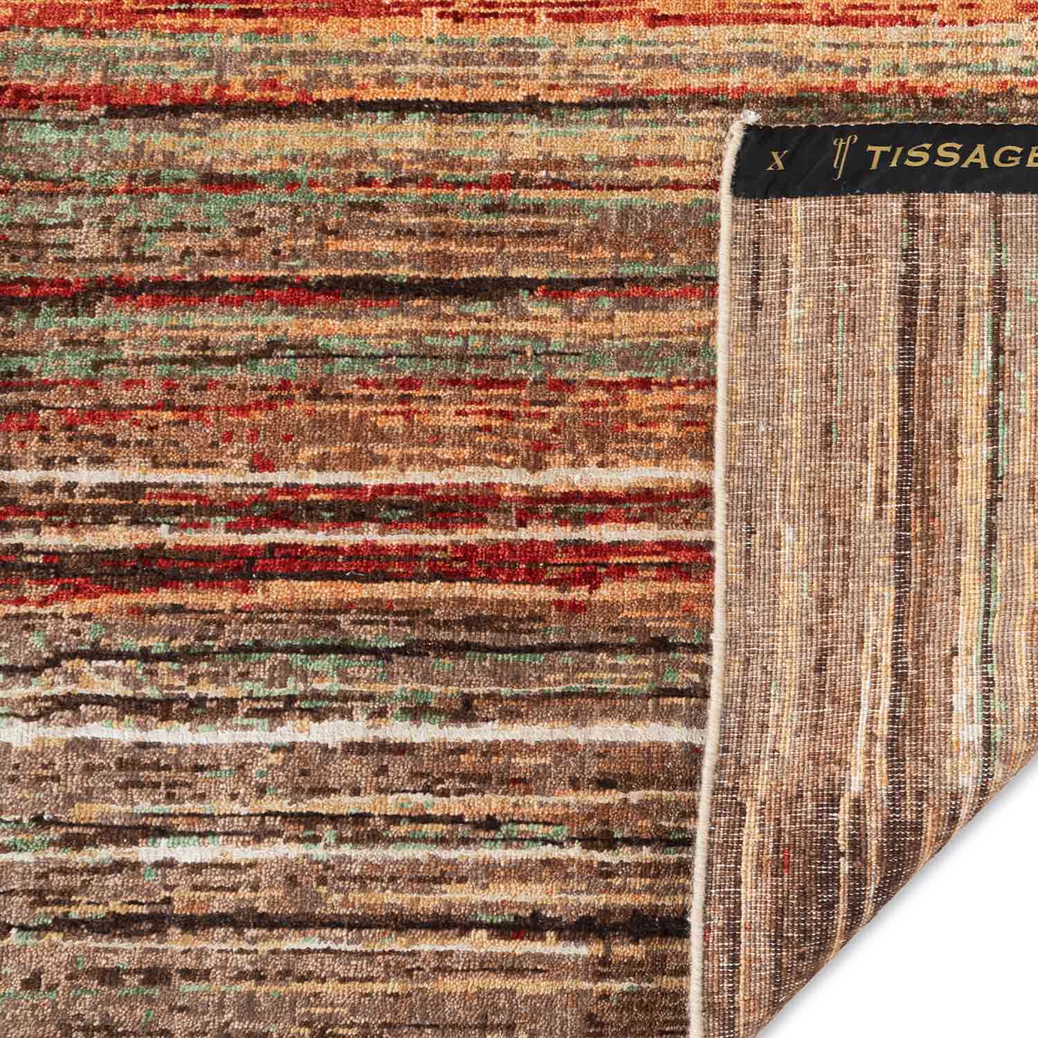 Navrang Hand Knotted Woollen And Silk Rug