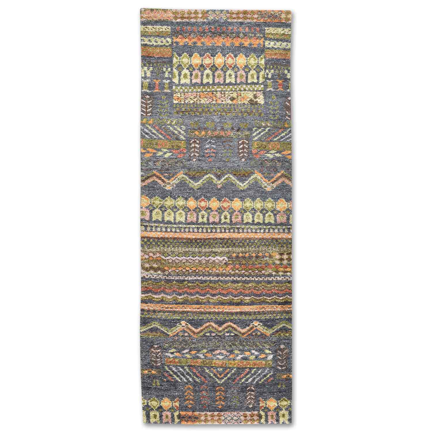 Relic Hand Knotted Woollen Runner