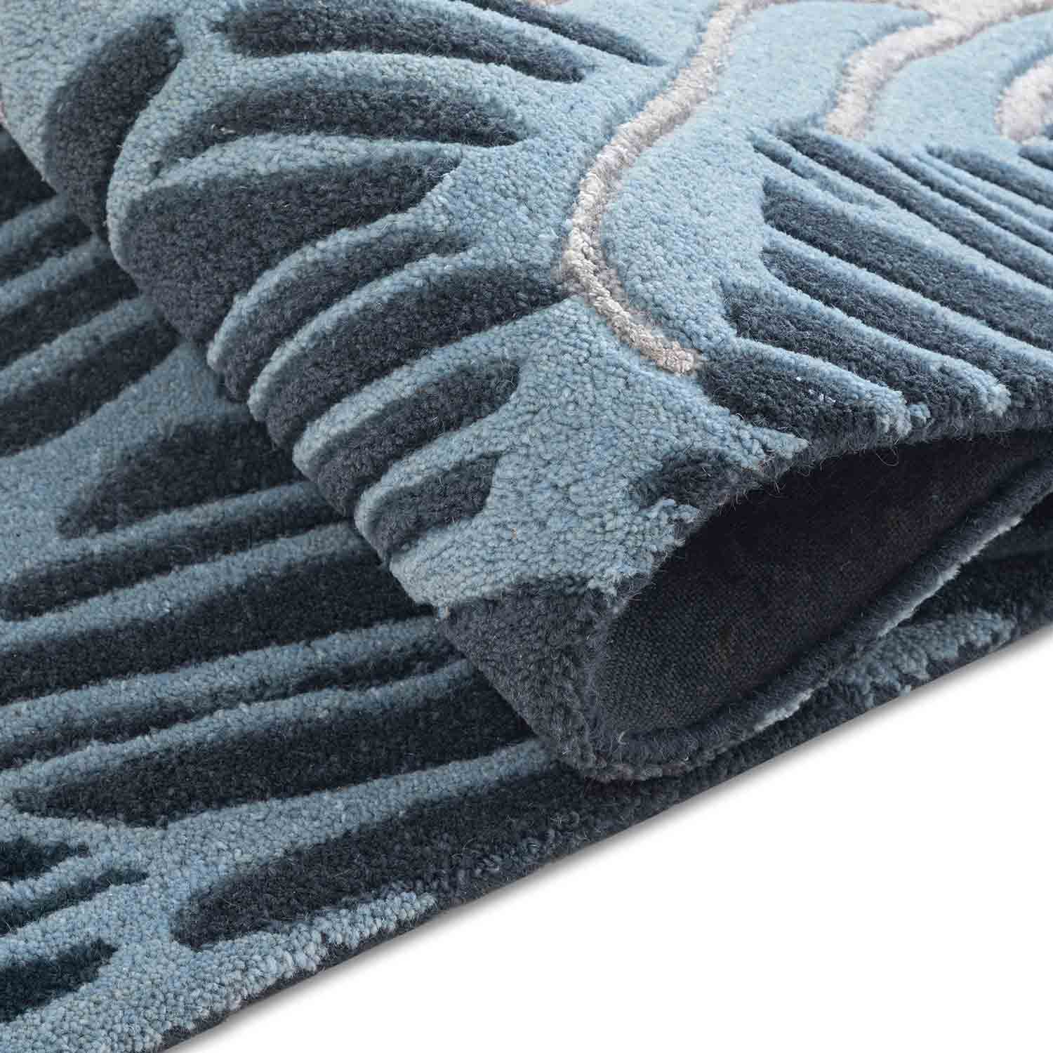 Corra Hand Tufted Woollen And Viscose Rug