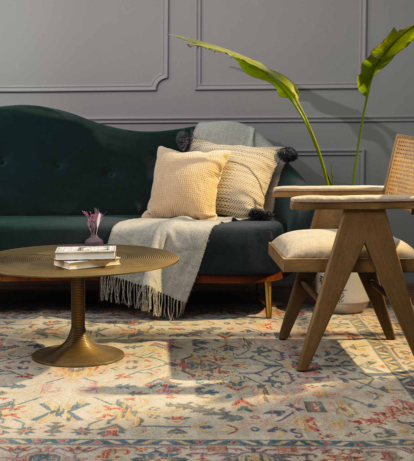 Maheep Hand Knotted Woollen Rug