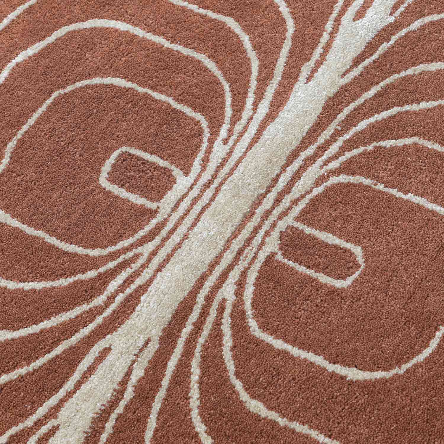 Sear Hand Tufted Woollen And Viscose Rug